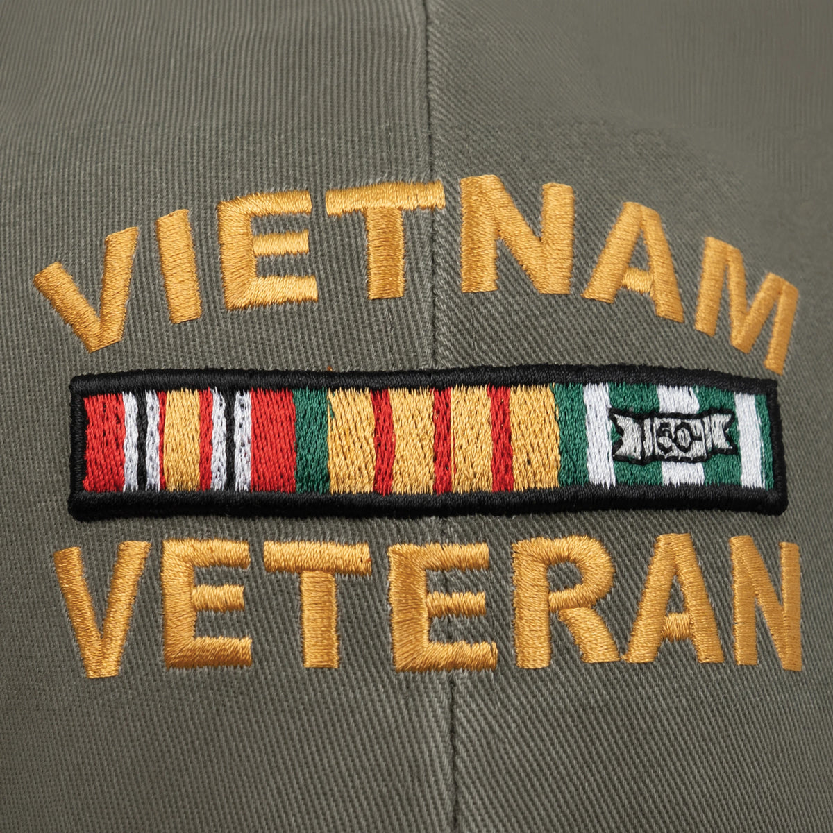 Rothco Vietnam Veteran Deluxe Vintage Low Profile Insignia Cap - Rothco 9721