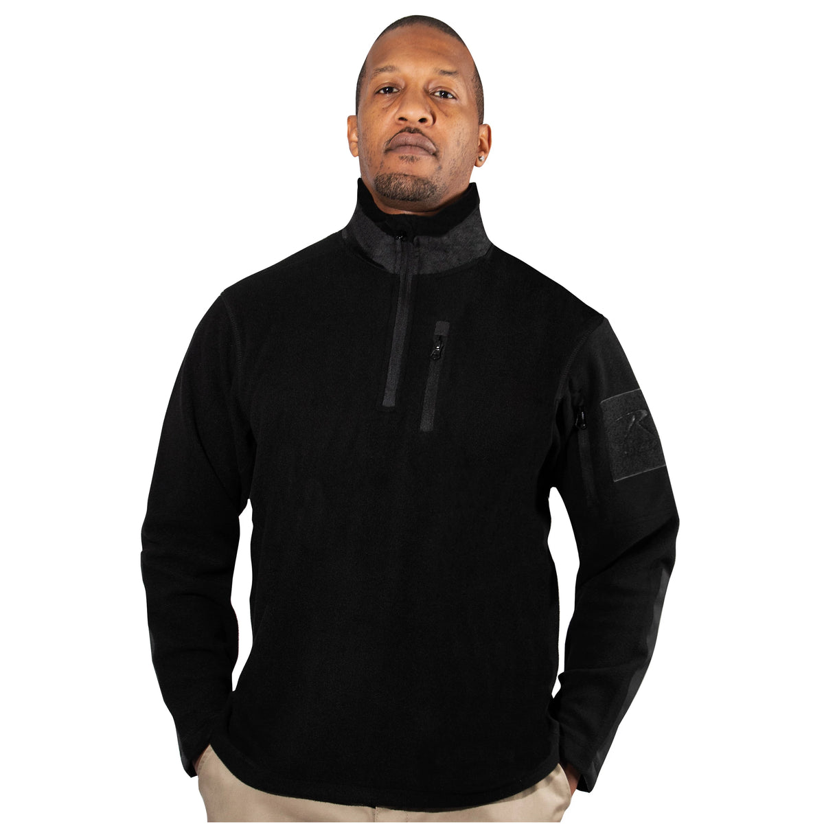 Rothco Quarter Zip Fleece Pullover - Rothco 97340-MED