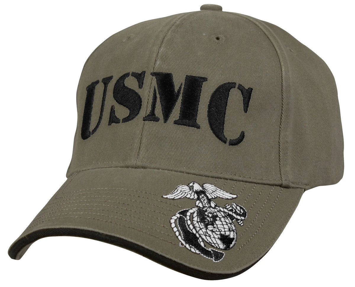 Rothco Deluxe Vintage USMC Embroidered Low Pro Cap - Rothco 9738