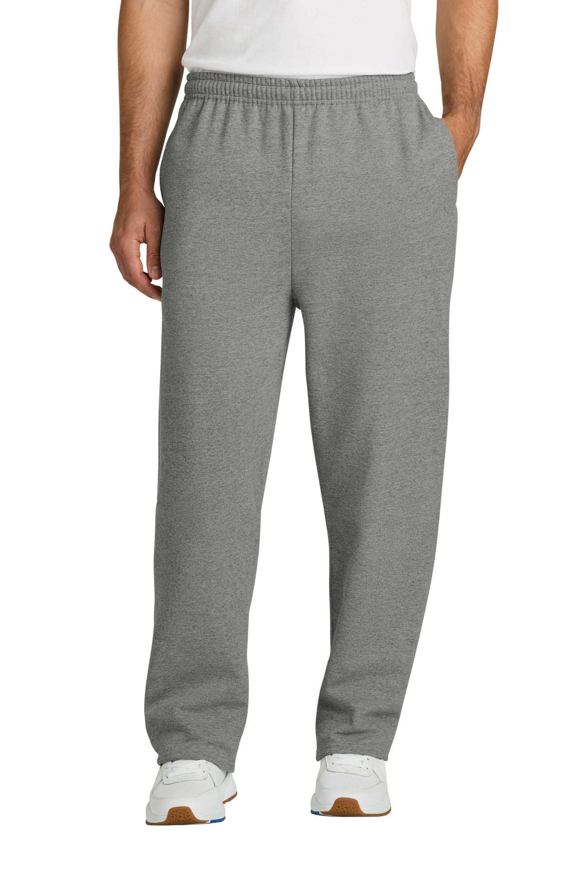 Jerzees® NuBlend® Open Bottom Pant with Pockets. 974MP