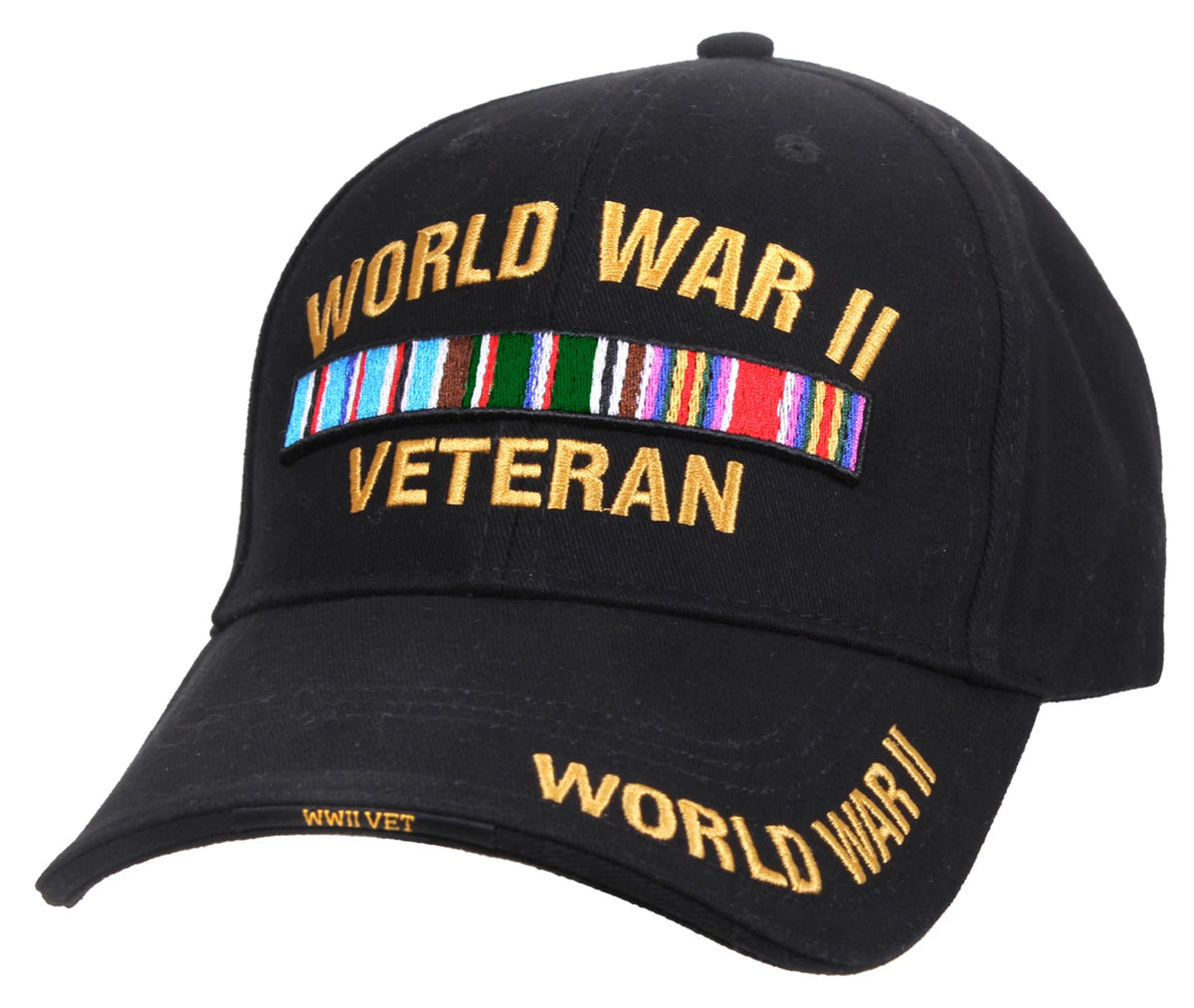 Rothco WWII Veteran Deluxe Low Profile Cap - Rothco 9830