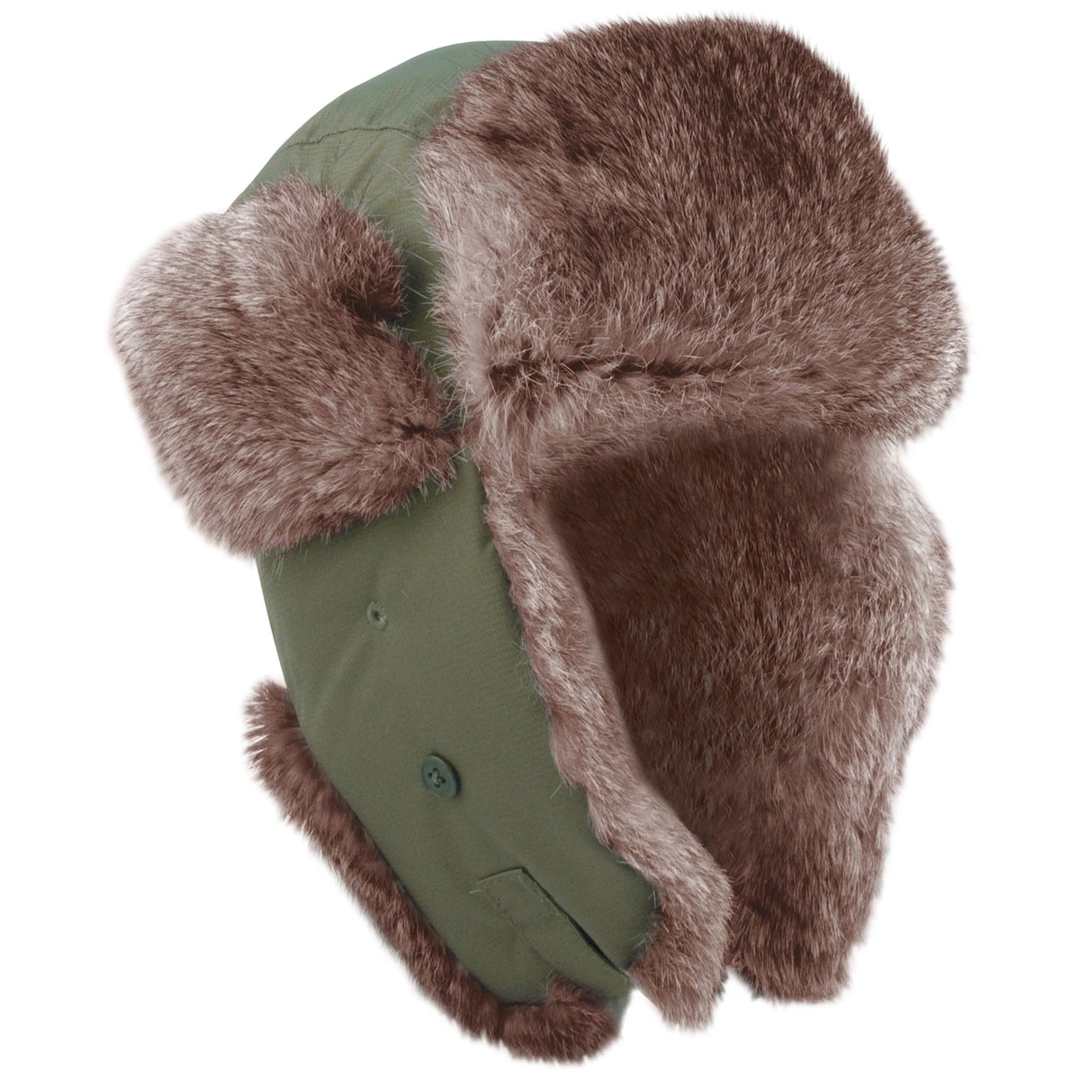 Rothco Fur Flyer's Hat - Rothco 9860-OD-H7