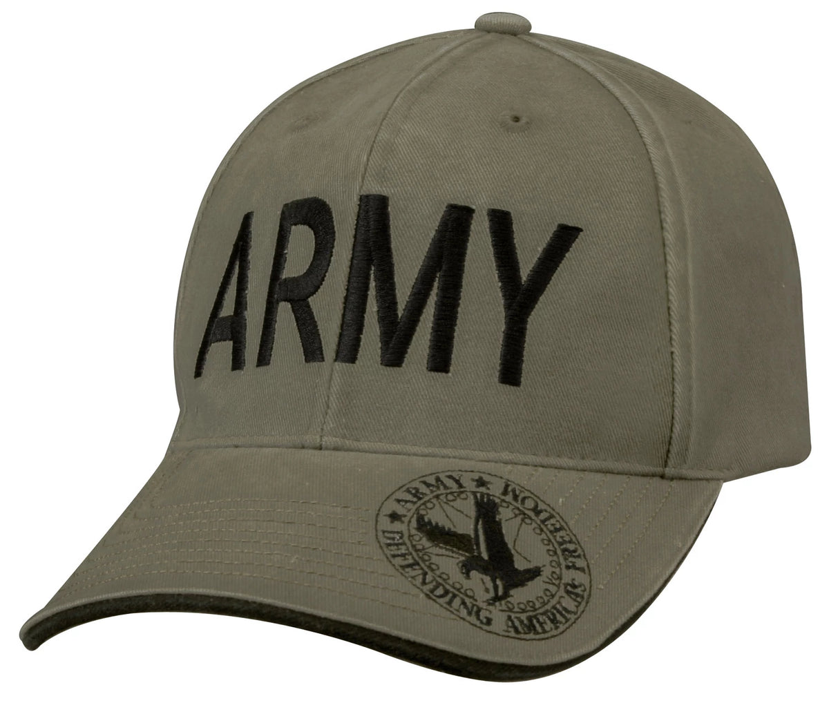 Rothco Vintage Deluxe Army Low Profile Insignia Cap - Rothco 9888