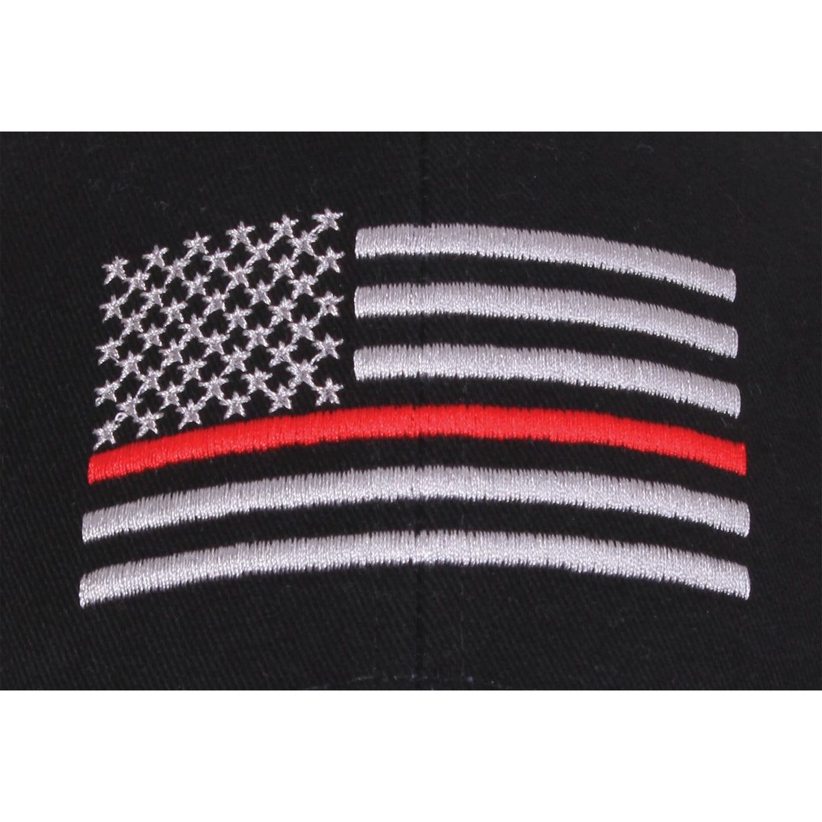 Rothco Thin Red Line Flag Low Profile Cap - Rothco 9896