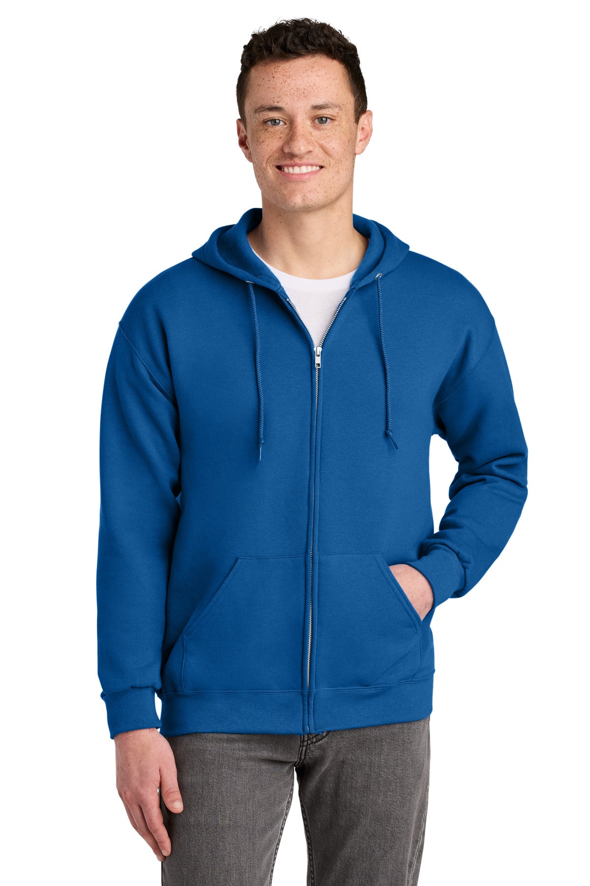 Jerzees® - NuBlend® Full-Zip Hooded Sweatshirt.  993M