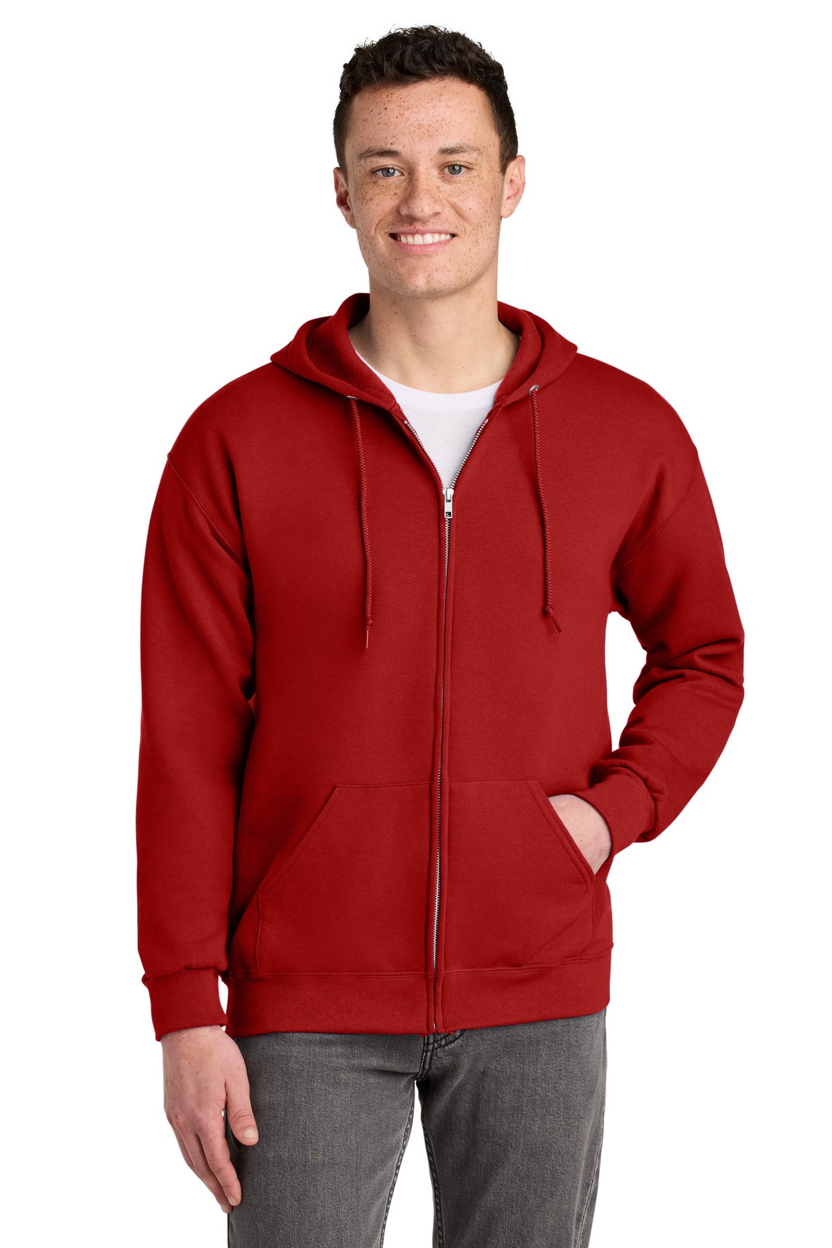 Jerzees® - NuBlend® Full-Zip Hooded Sweatshirt.  993M