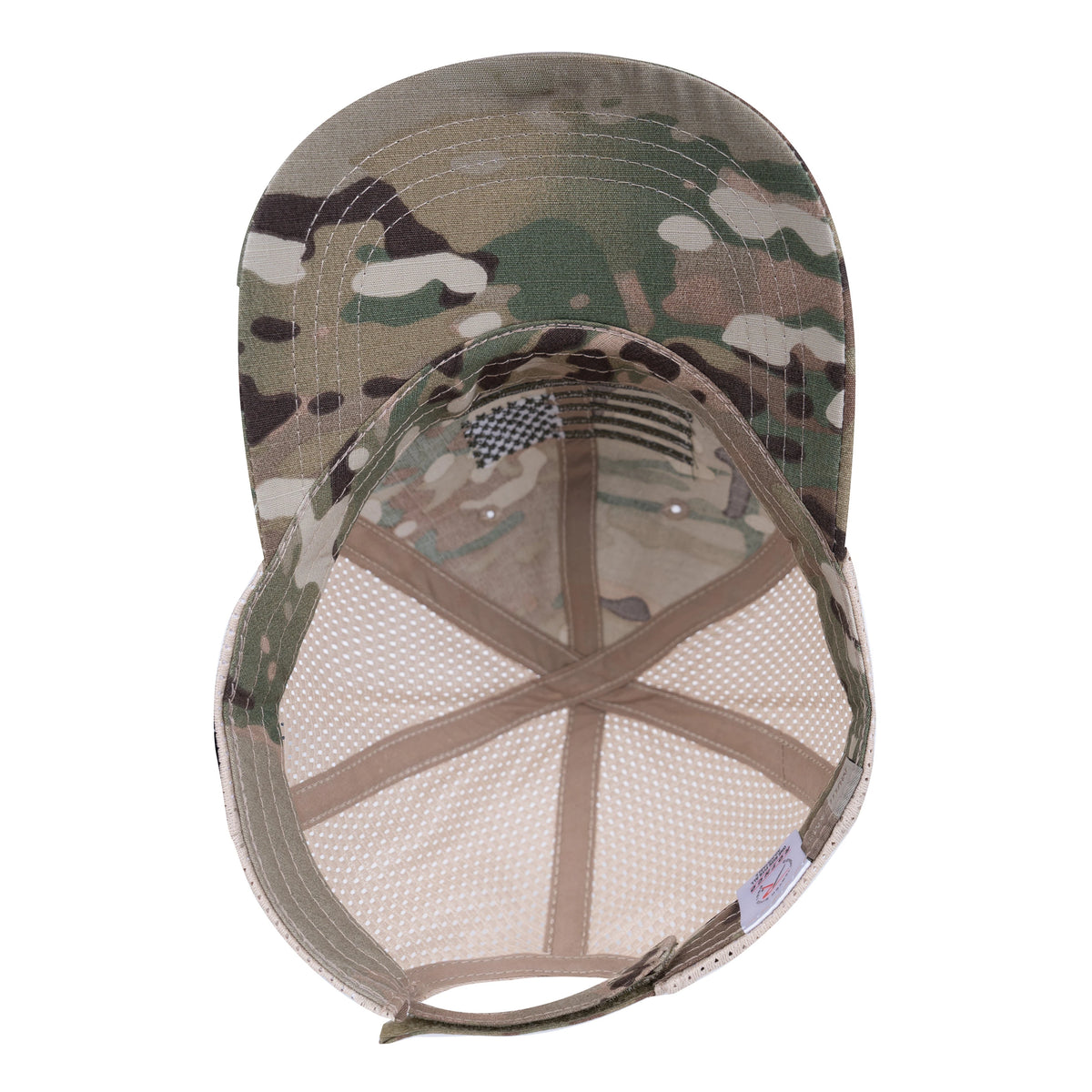 Rothco Tactical Mesh Back Cap With Embroidered US Flag - Rothco 9955