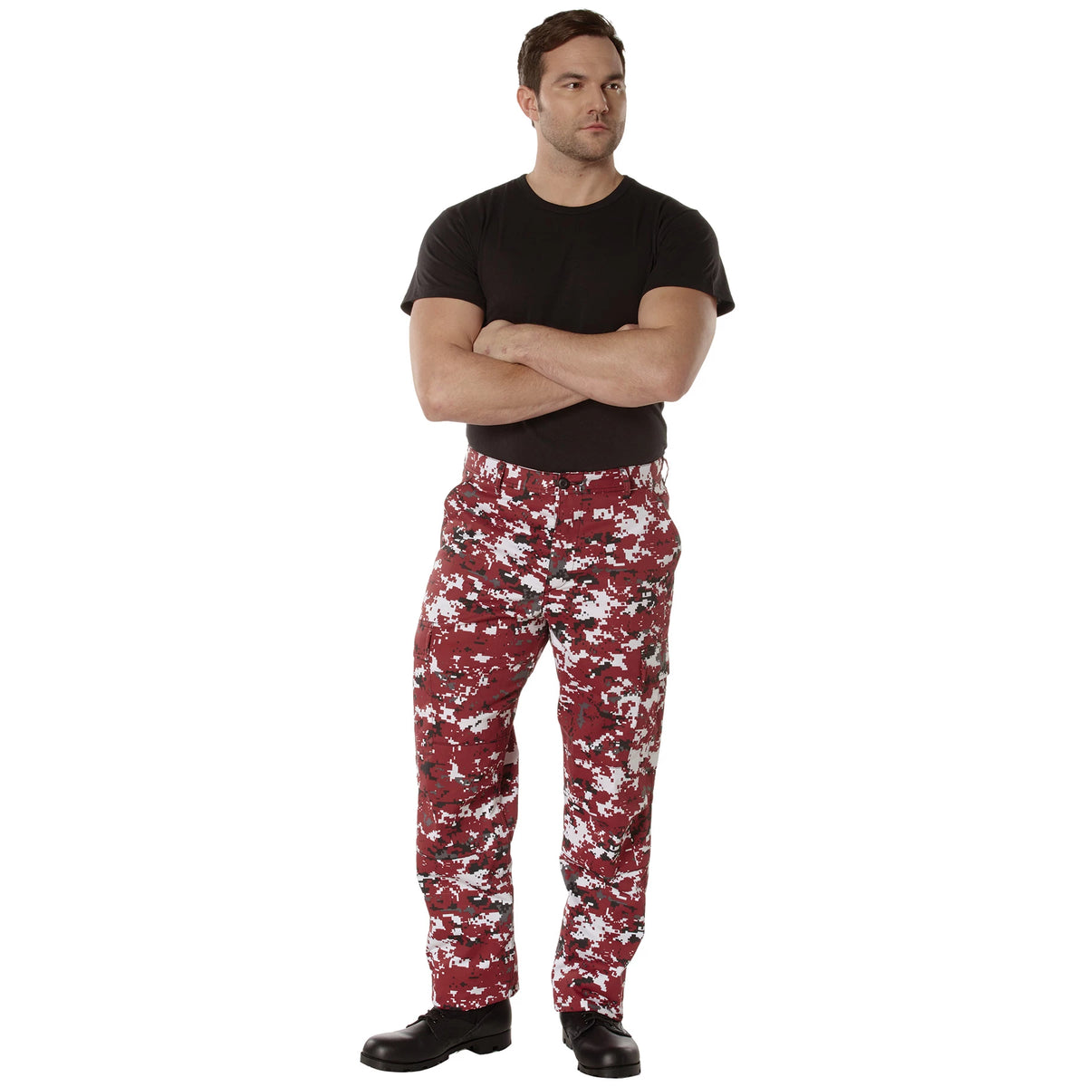 Rothco Digital Camo Tactical BDU Pants - Rothco 99640-RDC-L