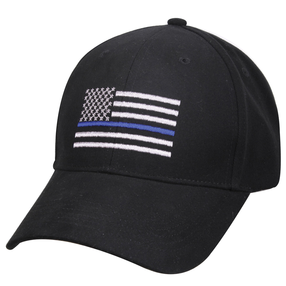 Rothco Thin Blue Line Flag Low Profile Cap - Rothco 99885
