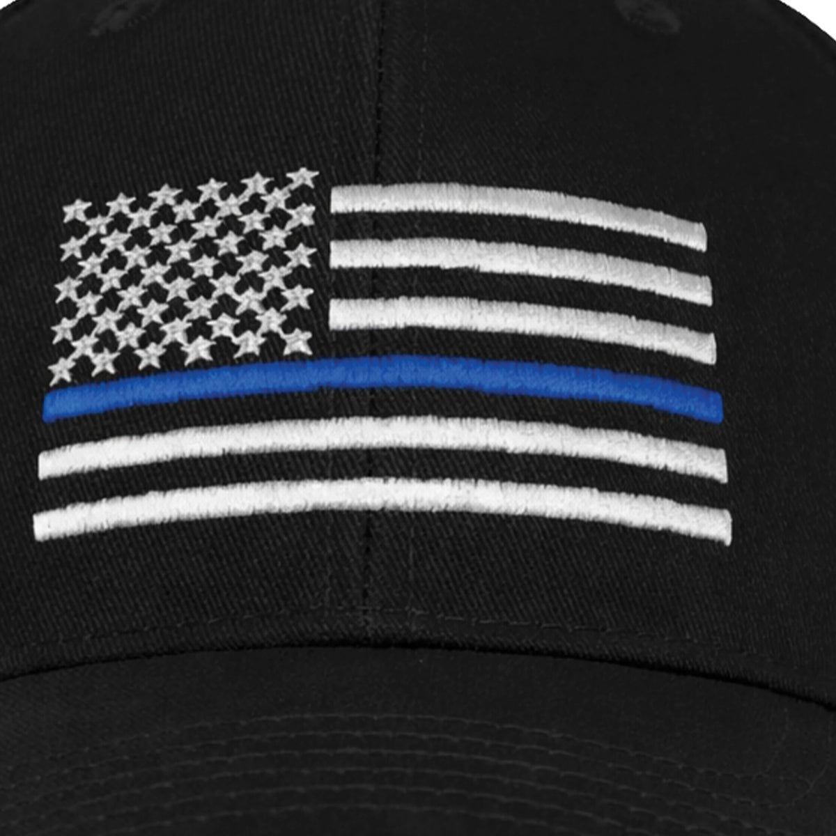 Rothco Thin Blue Line Flag Low Profile Cap - Rothco 99885