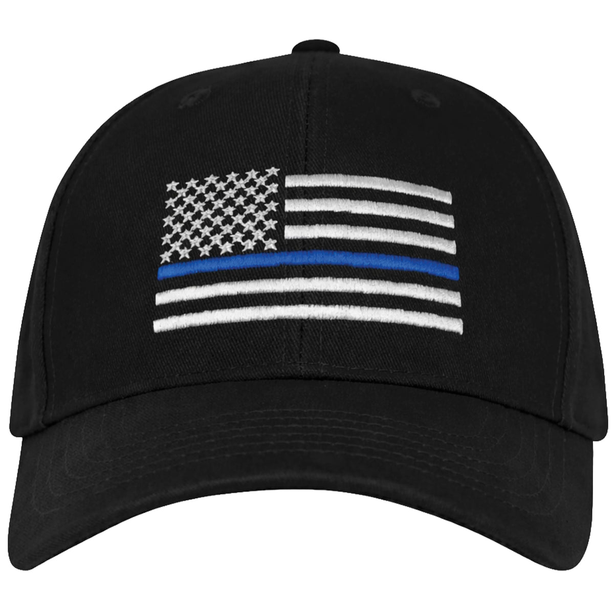 Rothco Thin Blue Line Flag Low Profile Cap - Rothco 99885