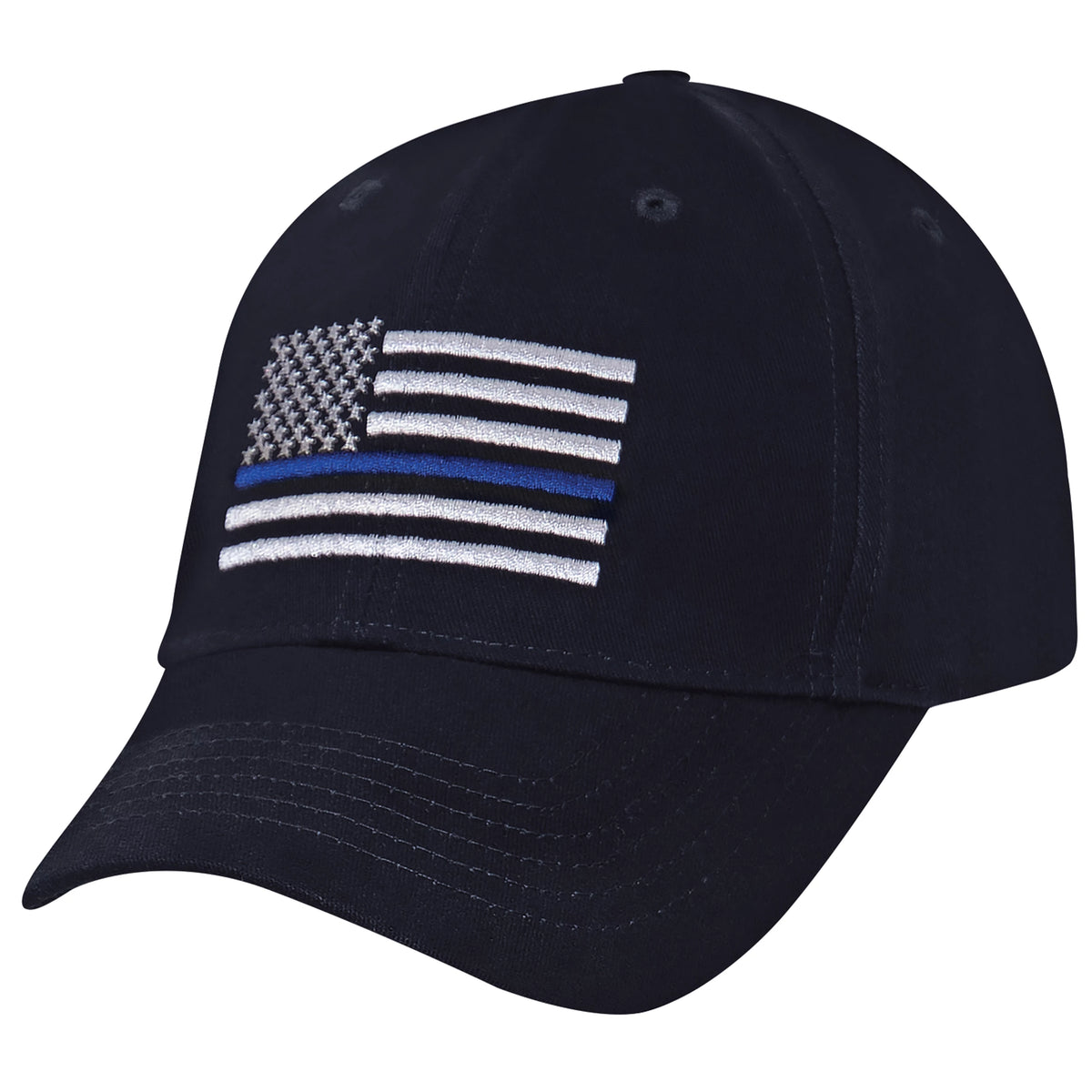 Rothco Thin Blue Line Flag Low Profile Cap - Rothco 99887