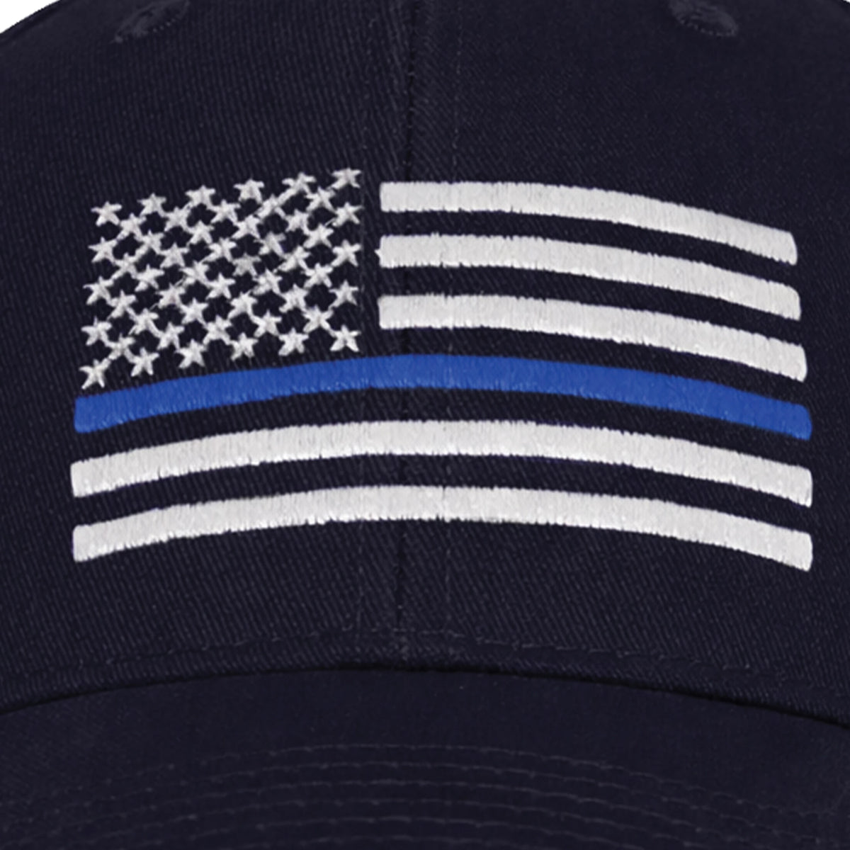 Rothco Thin Blue Line Flag Low Profile Cap - Rothco 99887