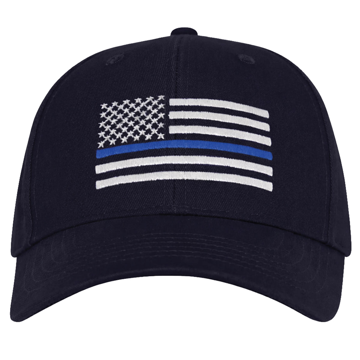Rothco Thin Blue Line Flag Low Profile Cap - Rothco 99887