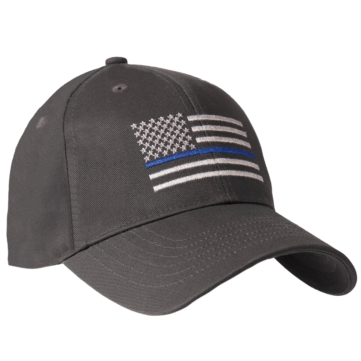 Rothco Thin Blue Line Flag Low Profile Cap - Rothco 99888