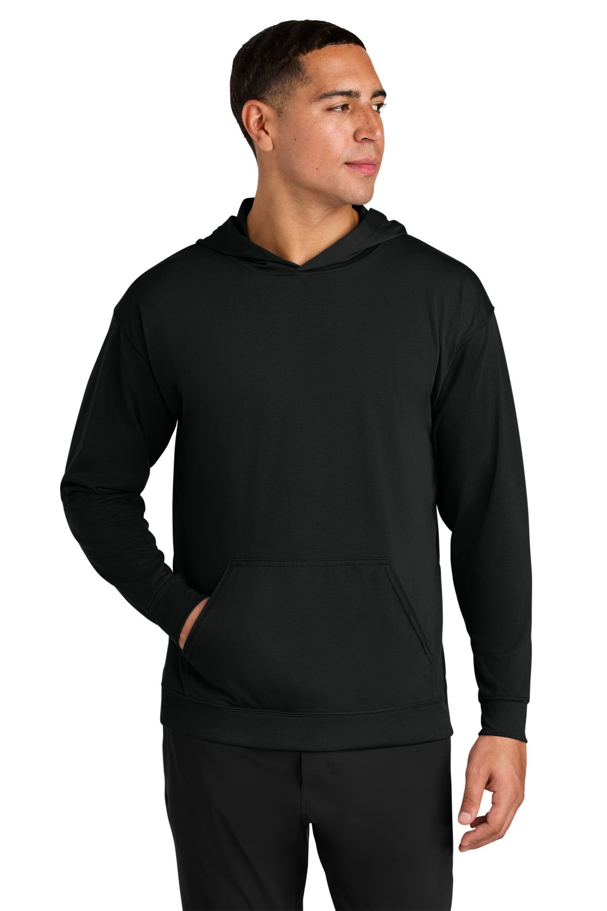 A4 Softek Long Sleeve Hooded Tee A4N3528