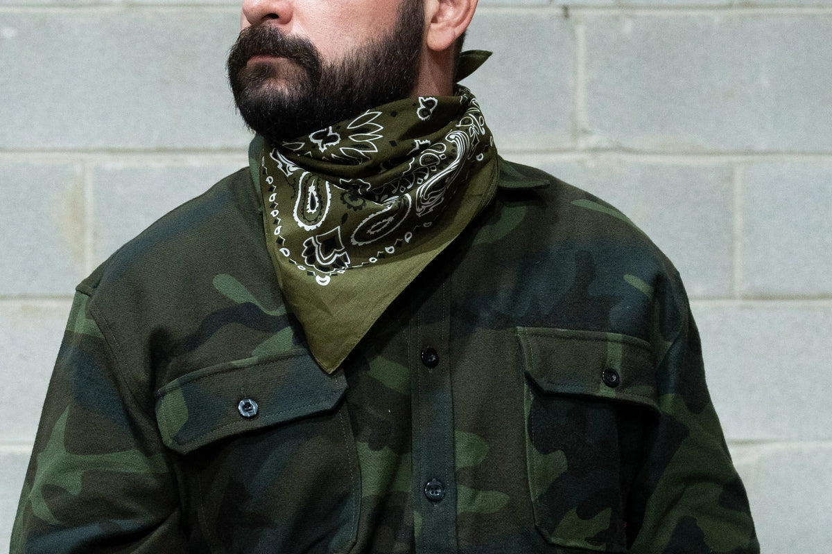 Rothco Trainmen Paisley Bandana - 22" X 22" - Rothco 4069