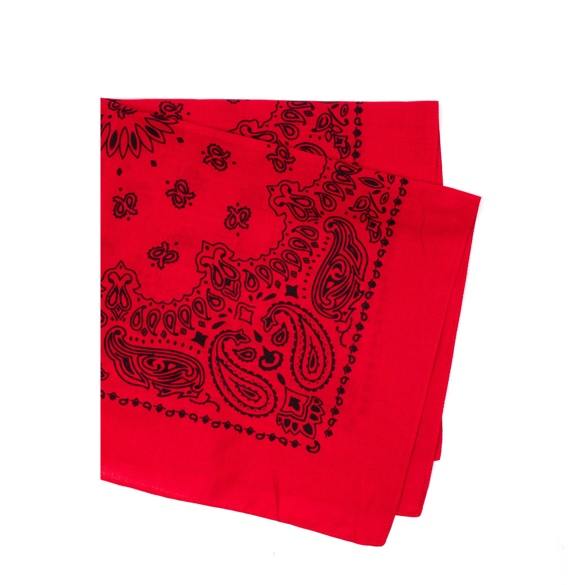 Rothco Trainmen Paisley Bandana – Extra-Large - 27” X 27" - Rothco 4349-RDBK