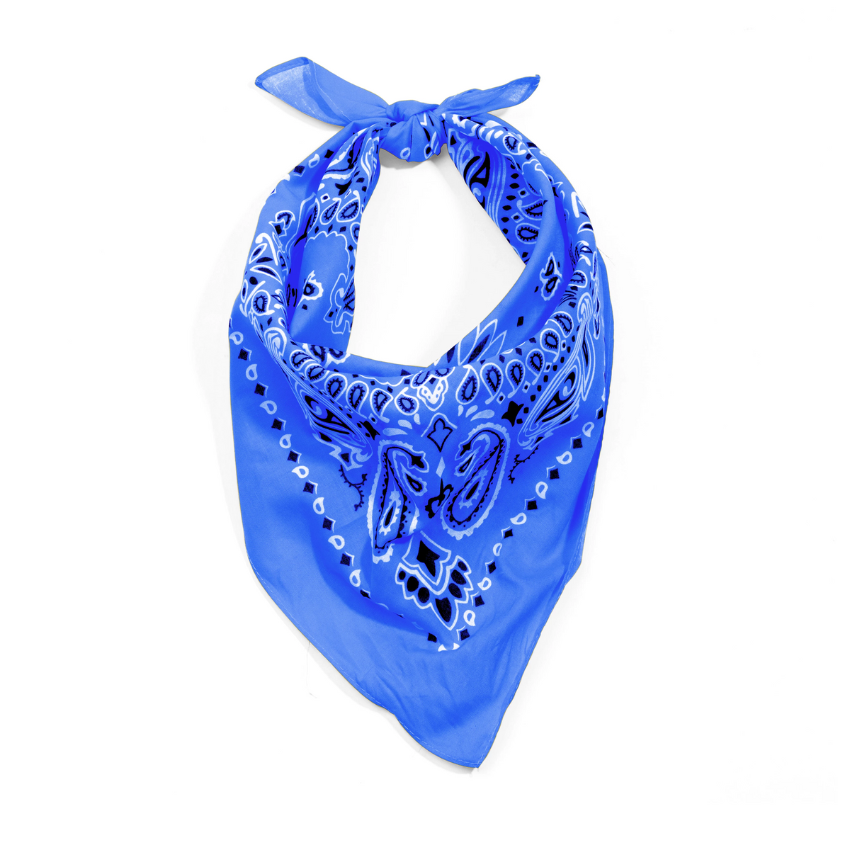 Rothco Trainmen Paisley Bandana – Extra-Large - 27” X 27" - Rothco 4349-ROYBLU