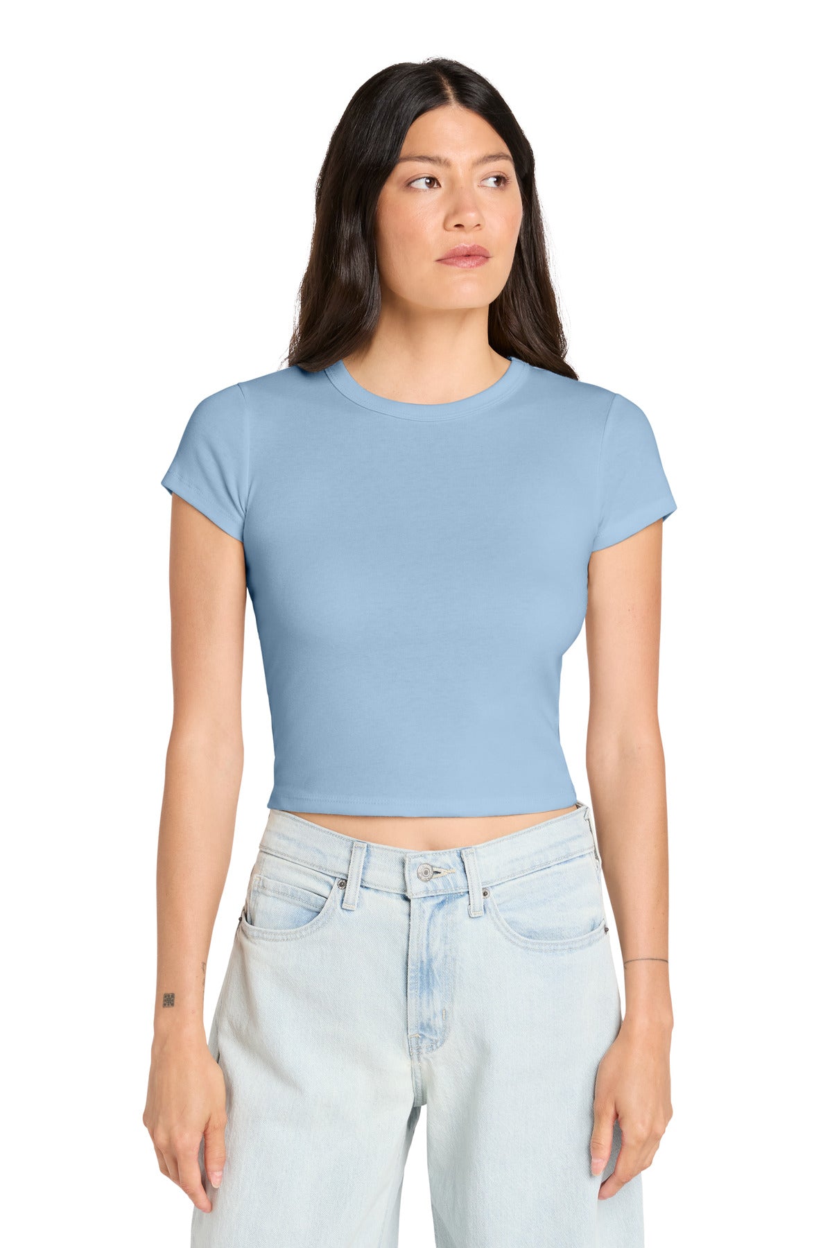 BELLA+CANVAS® Women's Micro Rib Baby Tee BC1010