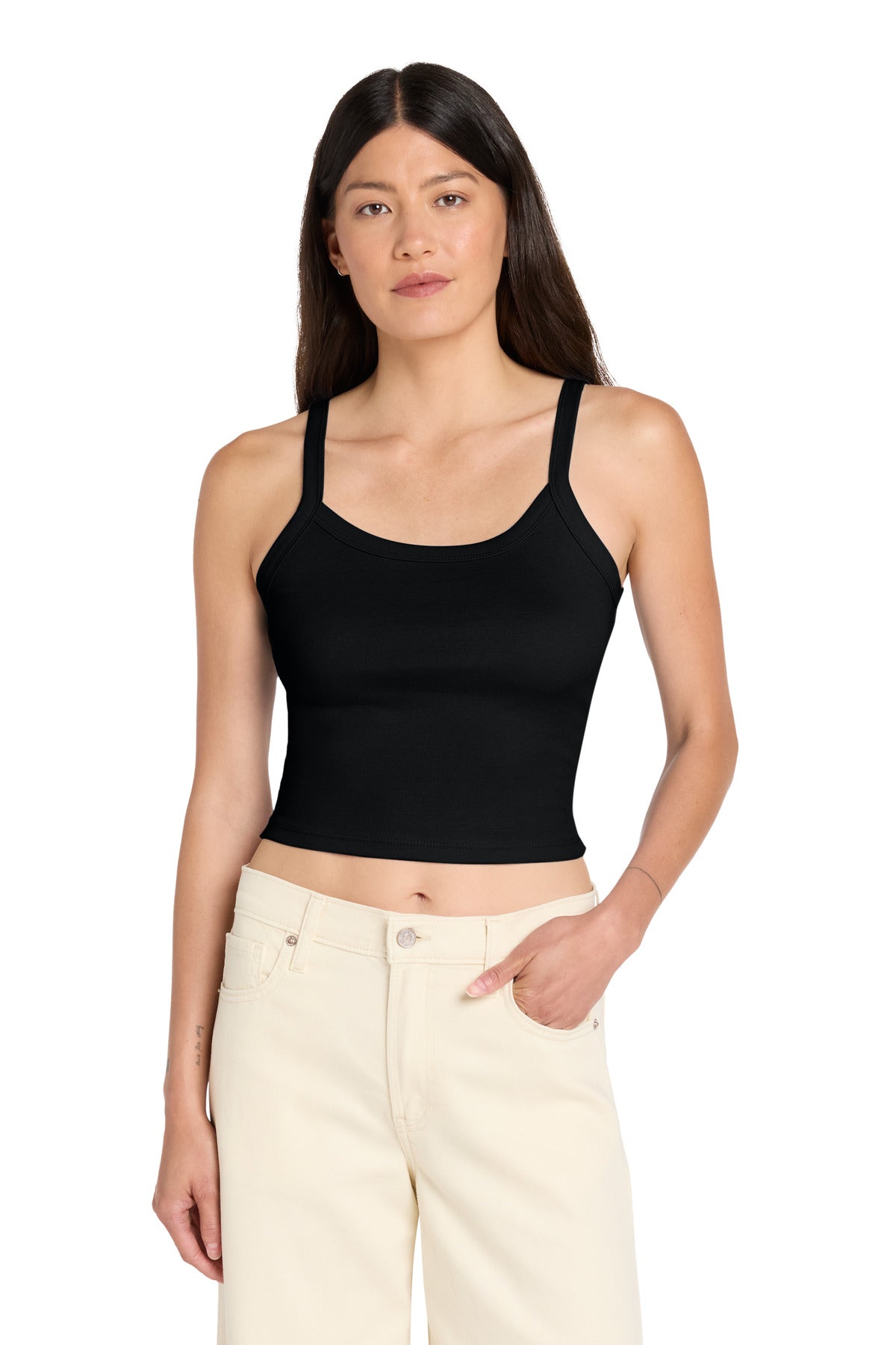 BELLA+CANVAS® Women's Micro Rib Spaghetti Strap Tank BC1012