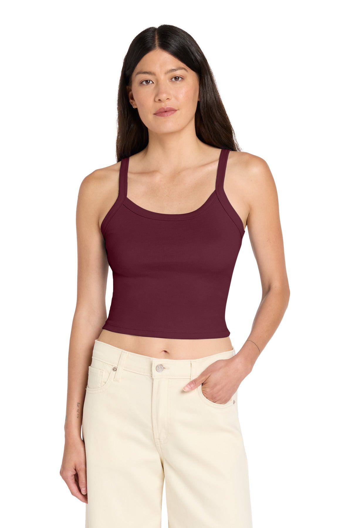 BELLA+CANVAS® Women's Micro Rib Spaghetti Strap Tank BC1012