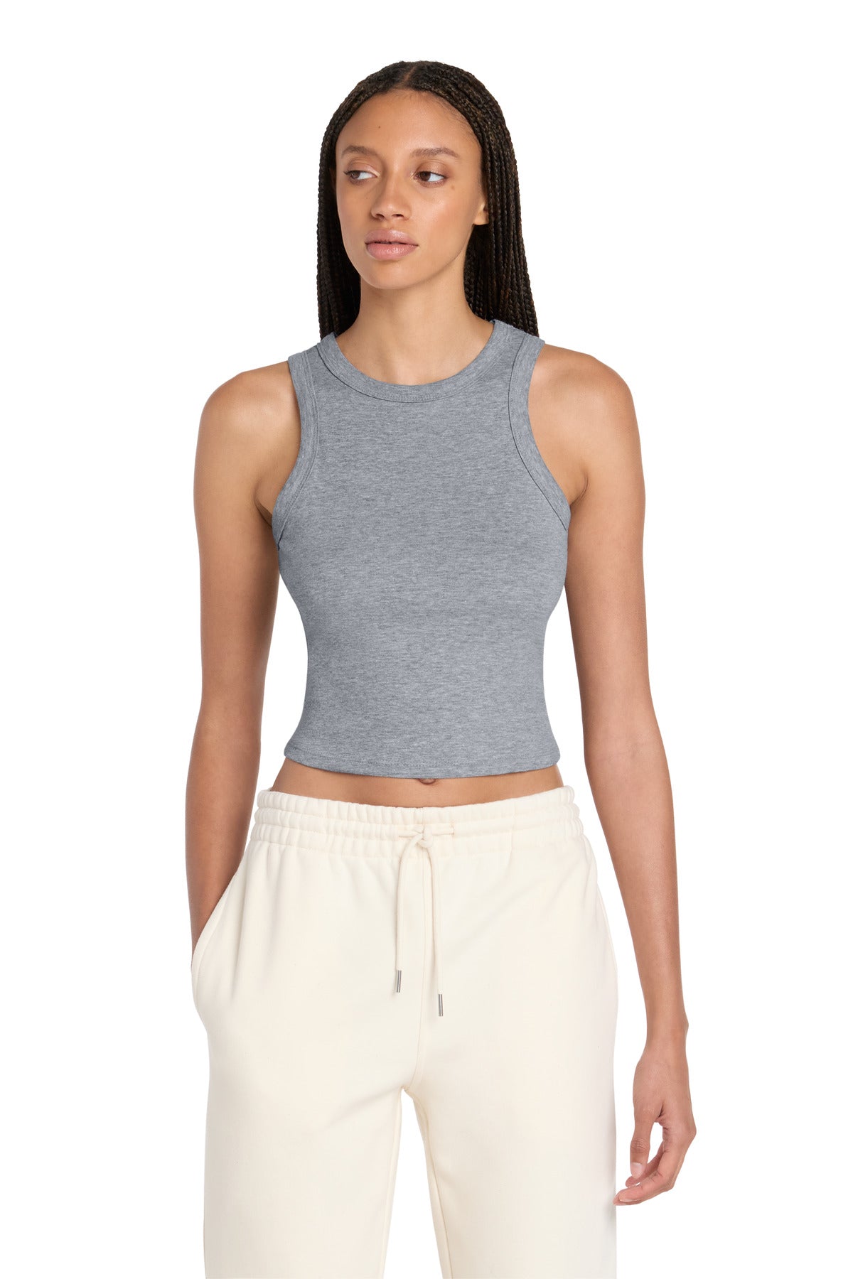 BELLA+CANVAS® Women's Micro Rib Racer Tank BC1019