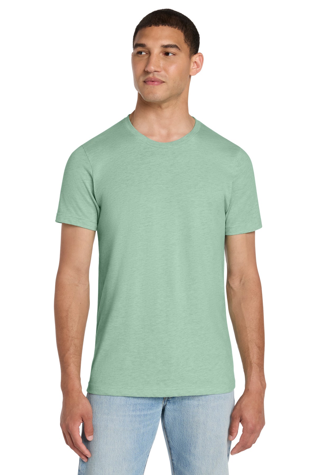BELLA+CANVAS ® Unisex Heather CVC Short Sleeve Tee. BC3001CVC