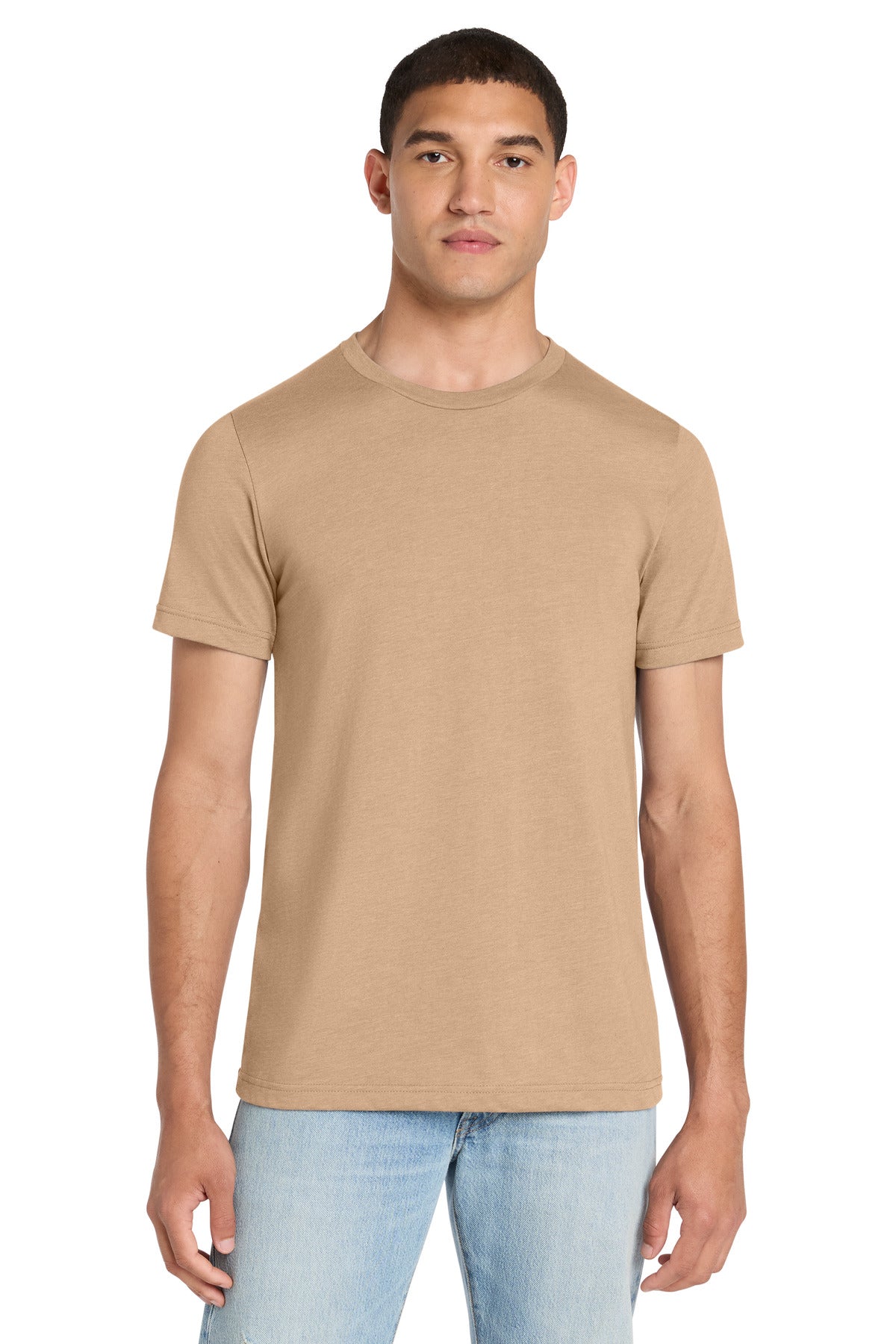BELLA+CANVAS ® Unisex Heather CVC Short Sleeve Tee. BC3001CVC