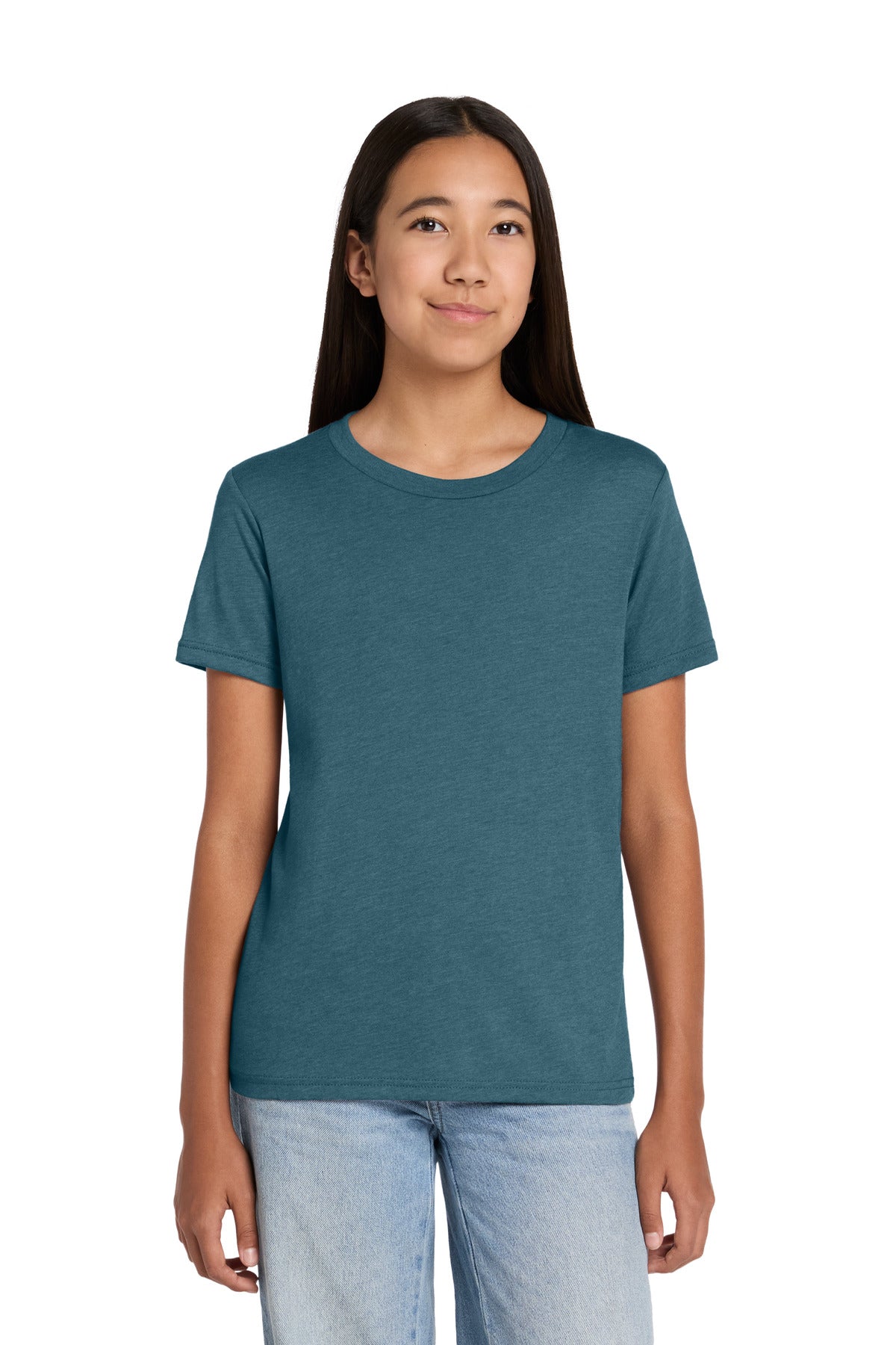 BELLA+CANVAS® Youth Heather CVC Tee BC3001YCVC