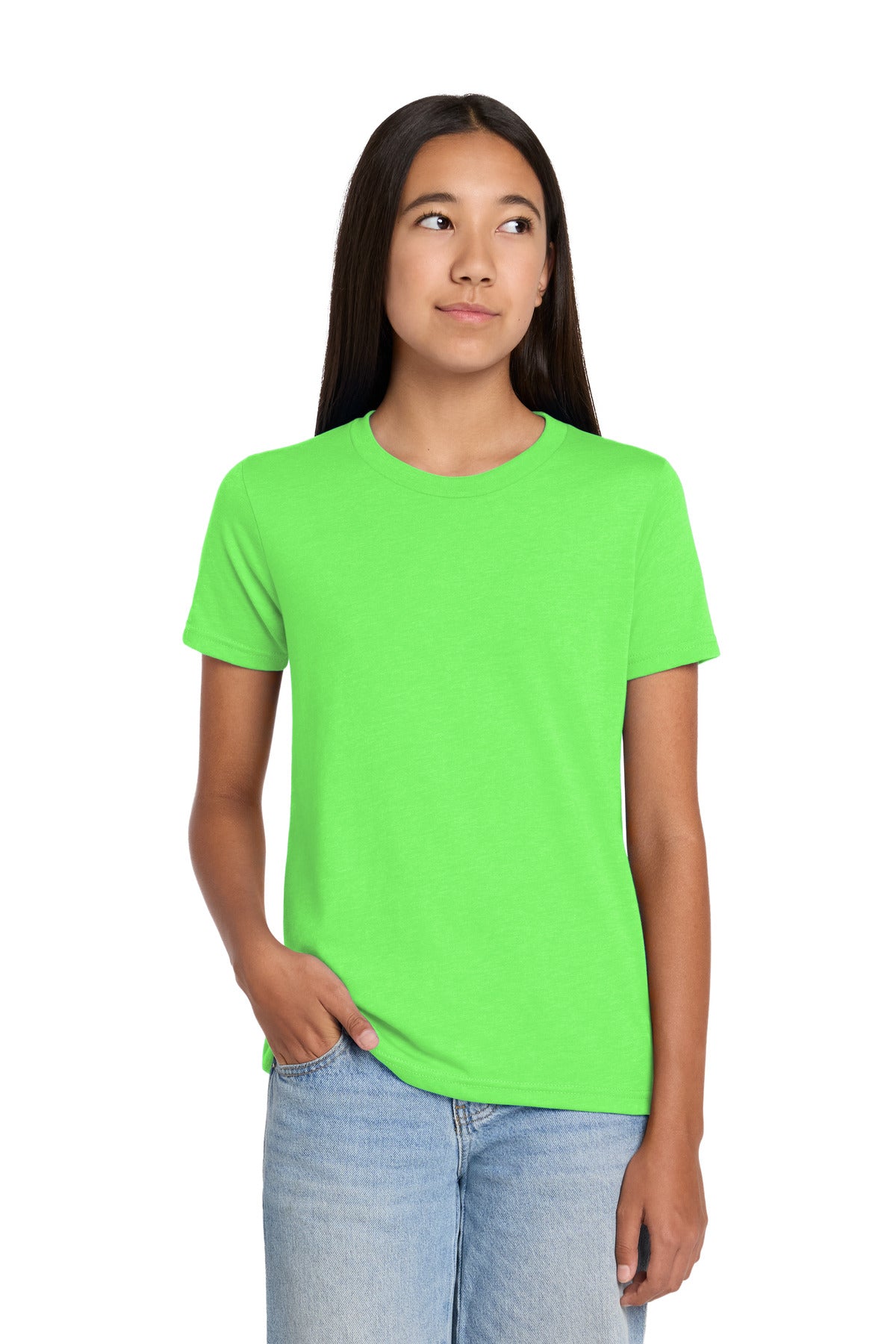 BELLA+CANVAS® Youth Heather CVC Tee BC3001YCVC