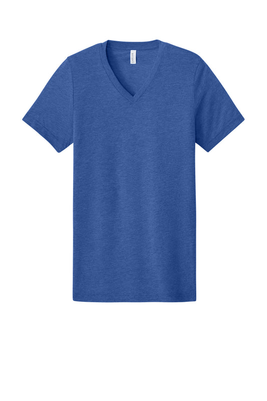 BELLA+CANVAS® Unisex Triblend Short Sleeve V-Neck Tee. BC3415