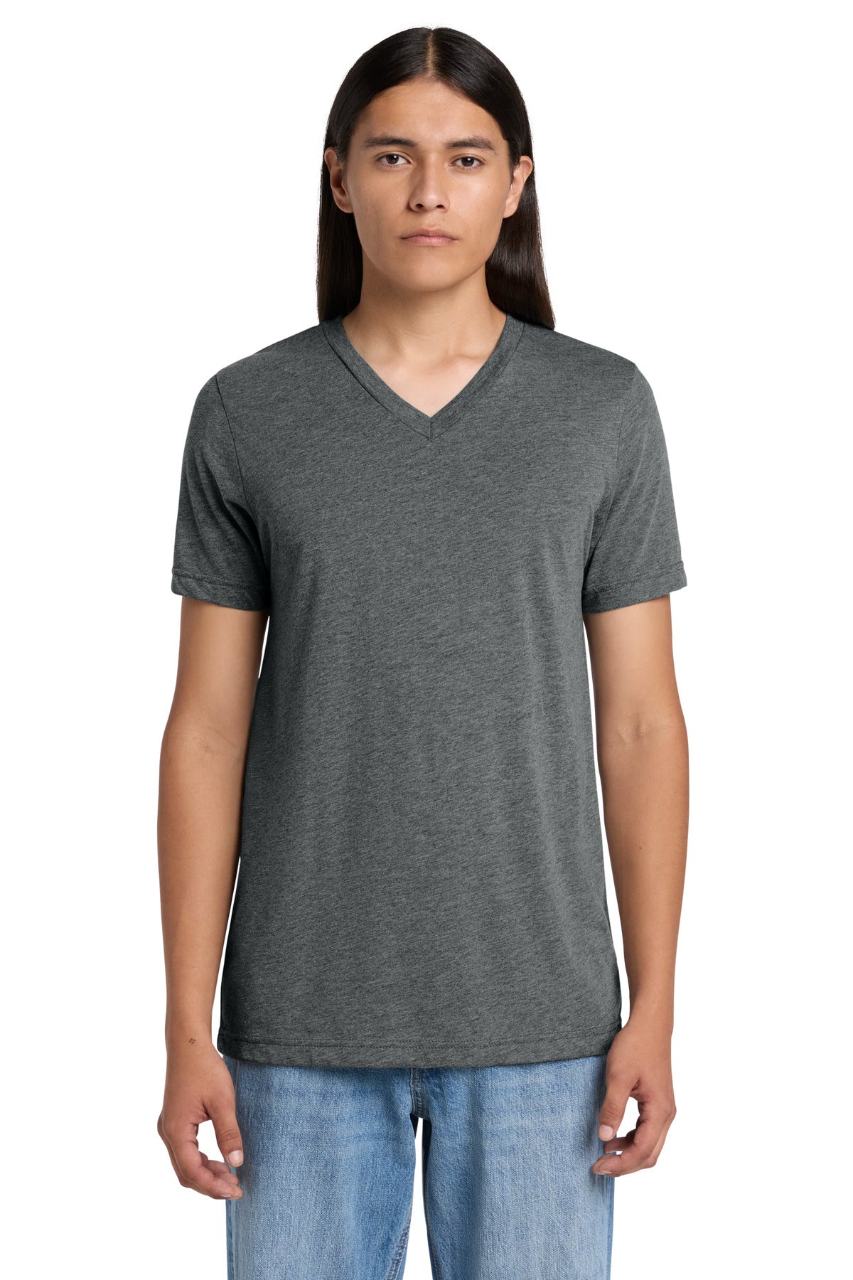 BELLA+CANVAS® Unisex Triblend Short Sleeve V-Neck Tee. BC3415