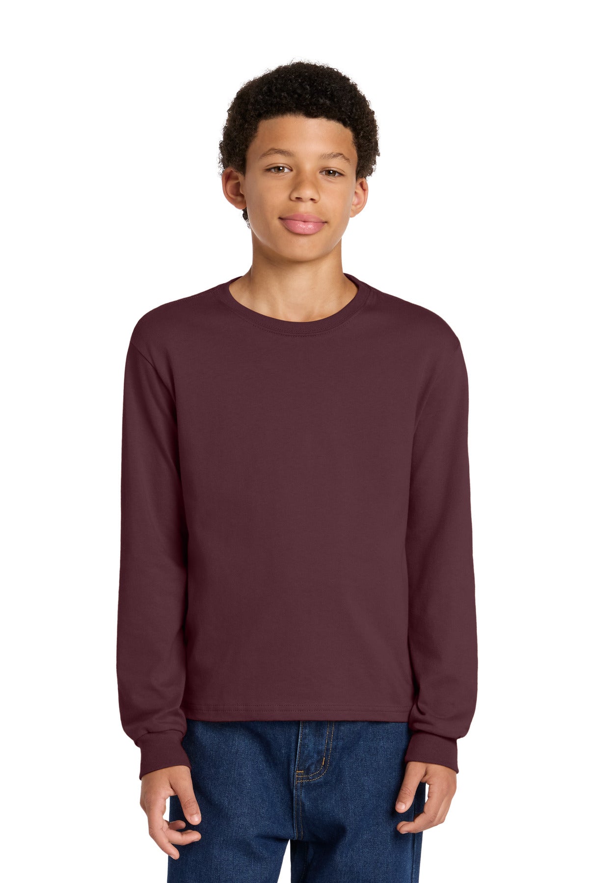 BELLA+CANVAS® Youth 6-Ounce Heavyweight Long Sleeve Tee BC3511Y