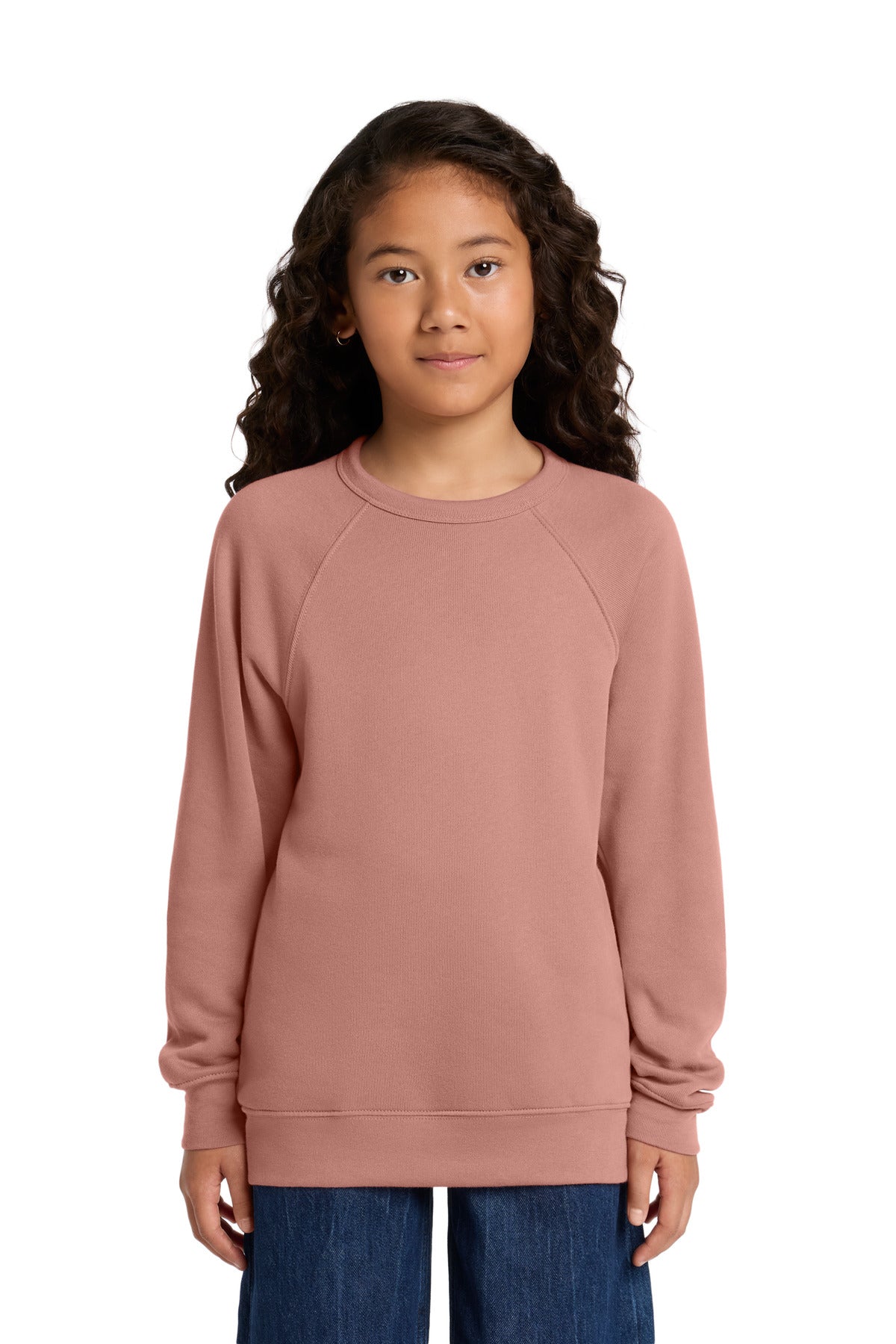 BELLA+CANVAS® Youth Sponge Fleece Raglan Sweatshirt BC3901Y