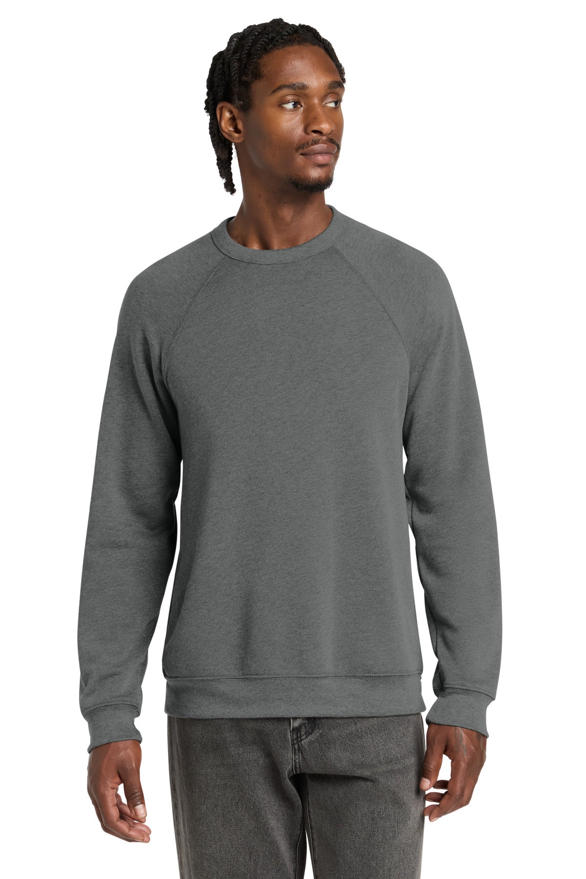 BELLA+CANVAS ® Unisex Sponge Fleece Raglan Sweatshirt. BC3901