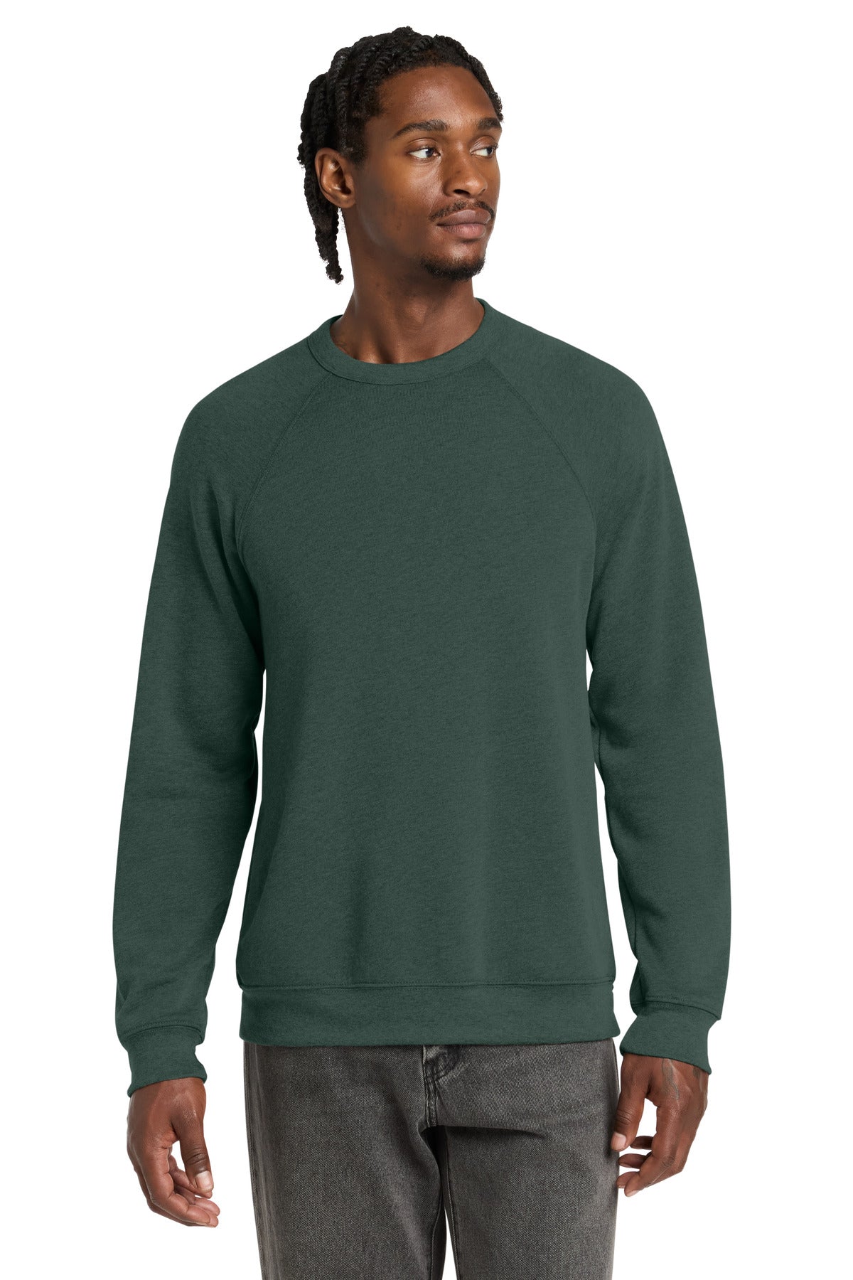 BELLA+CANVAS ® Unisex Sponge Fleece Raglan Sweatshirt. BC3901