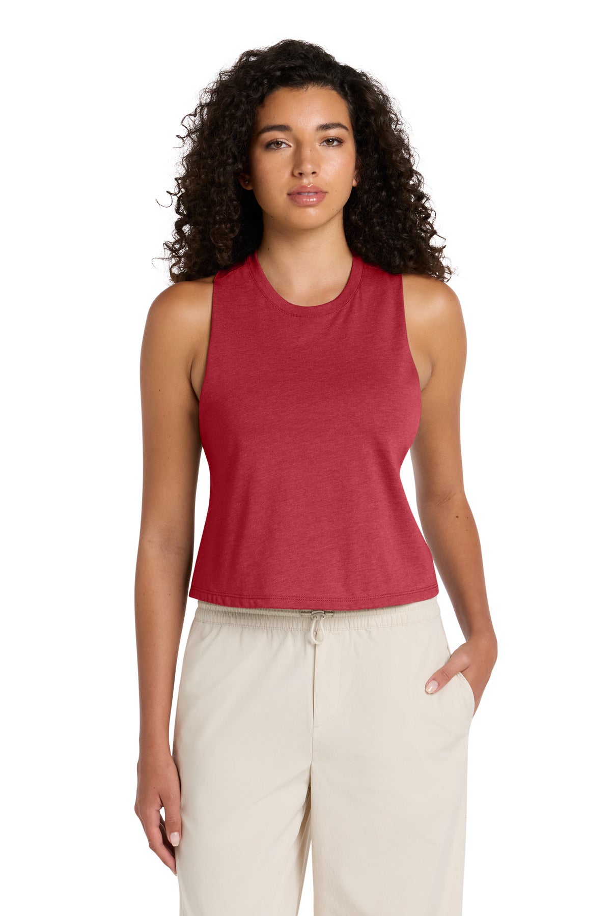 BELLA+CANVAS ® Women's Racerback Cropped Tank. BC6682