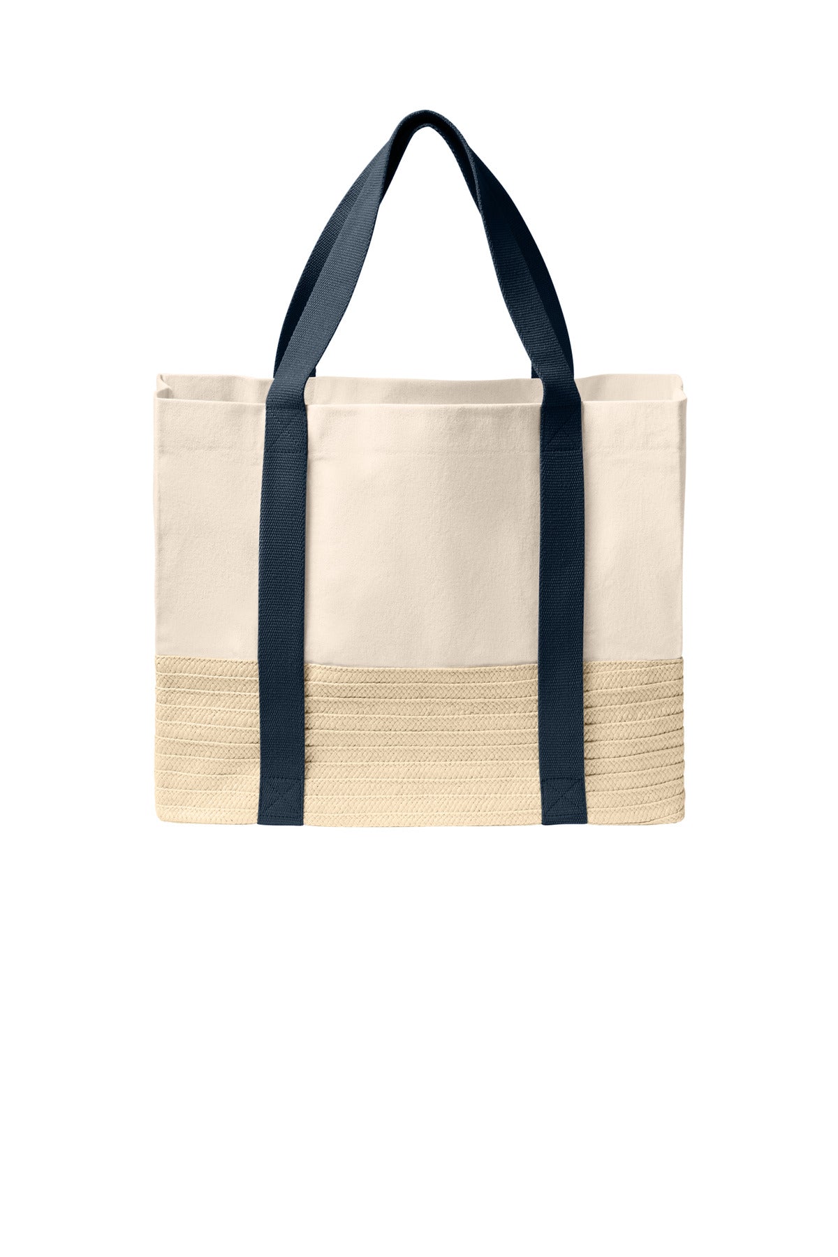 Port Authority® Straw Market Tote BG450