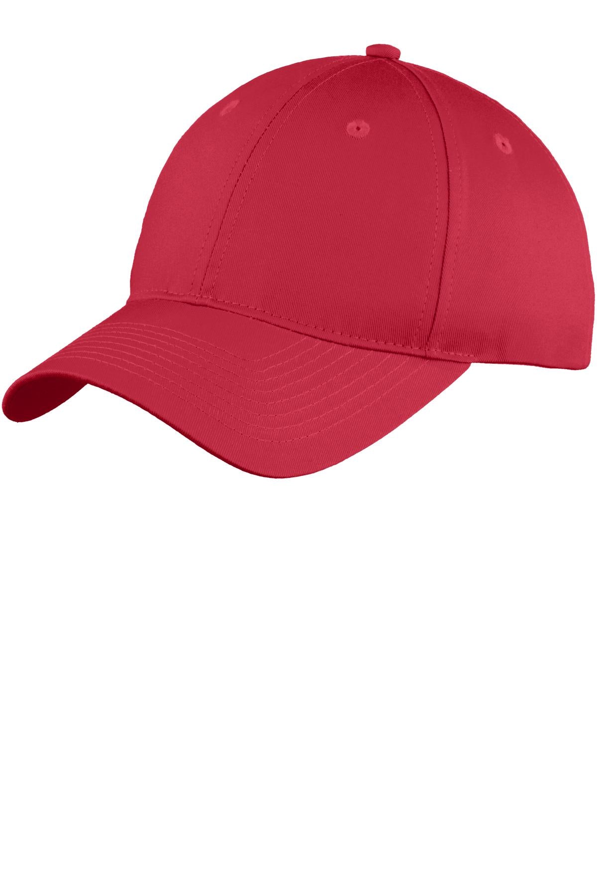 Port Authority® Youth Six-Panel Unstructured Twill Cap. YC914