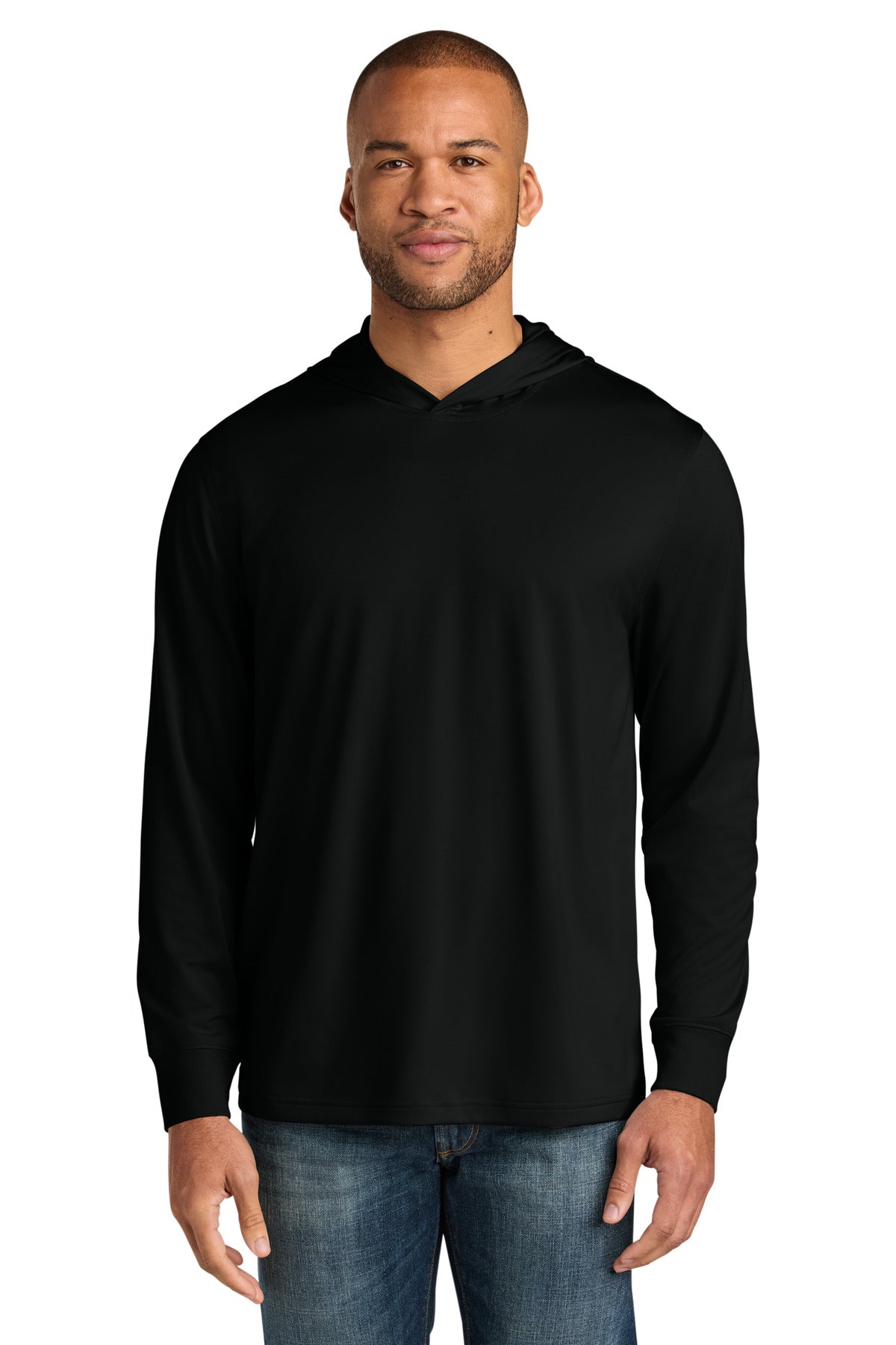 CornerStone® Workwear Pro Long Sleeve Hooded Tee CS440LSH
