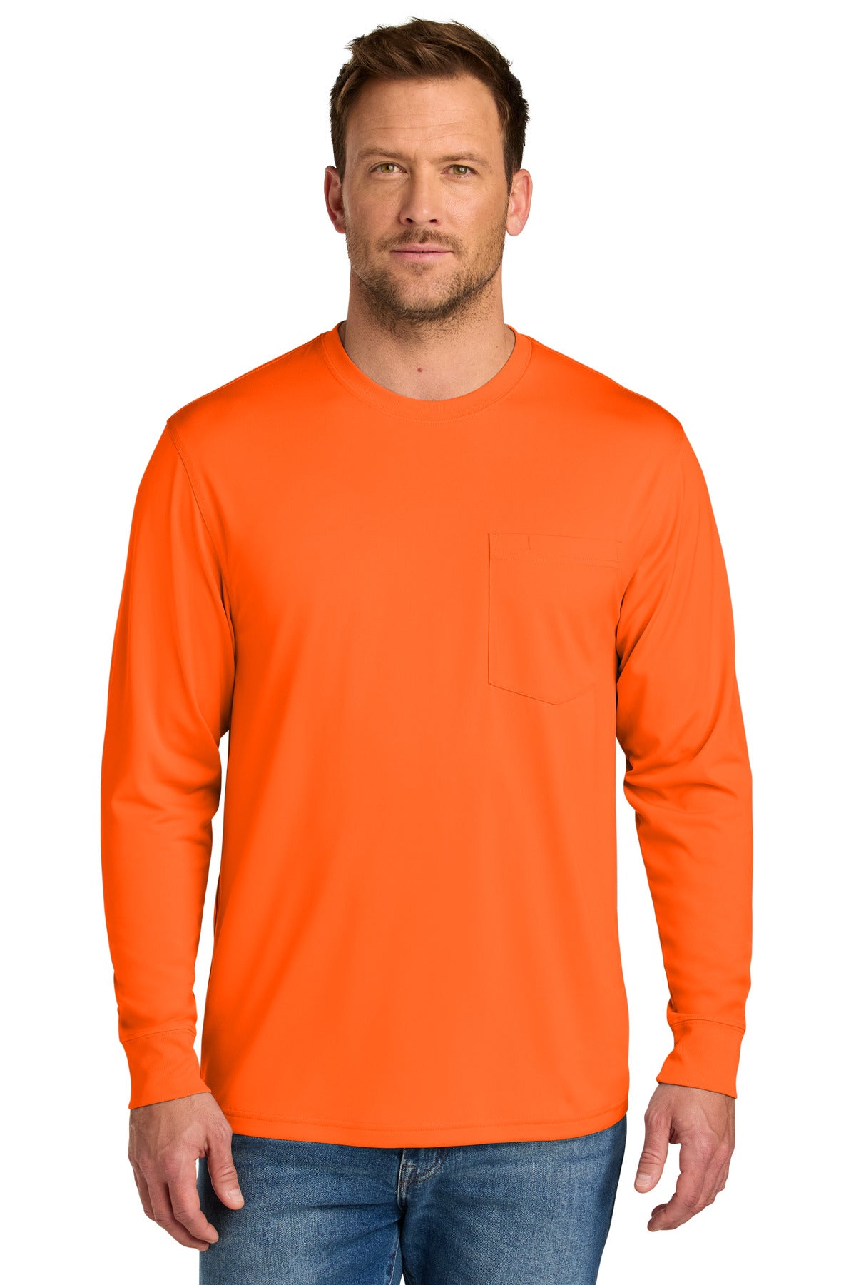 CornerStone® Workwear Pro Long Sleeve Pocket Tee CS440LSP