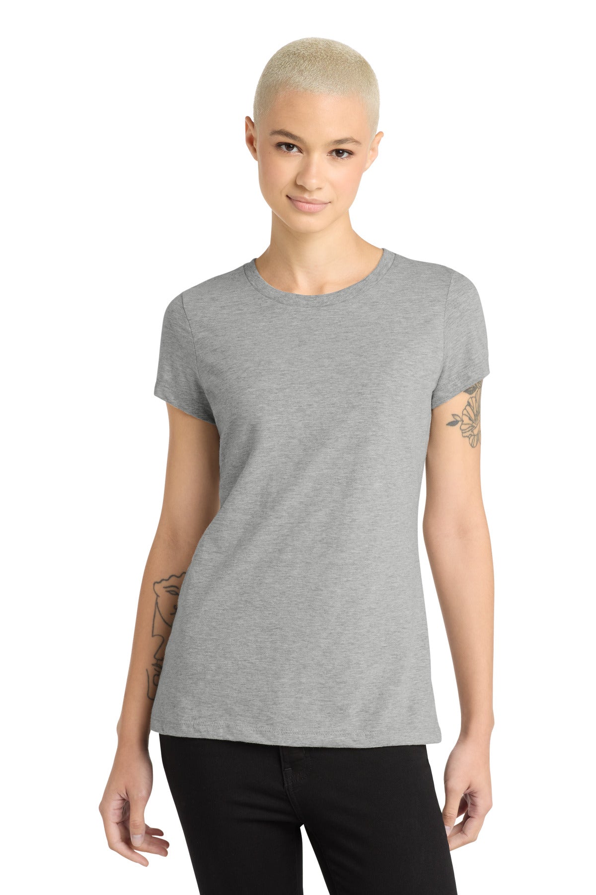 District ® Women's Perfect Blend® CVC Tee. DM108L