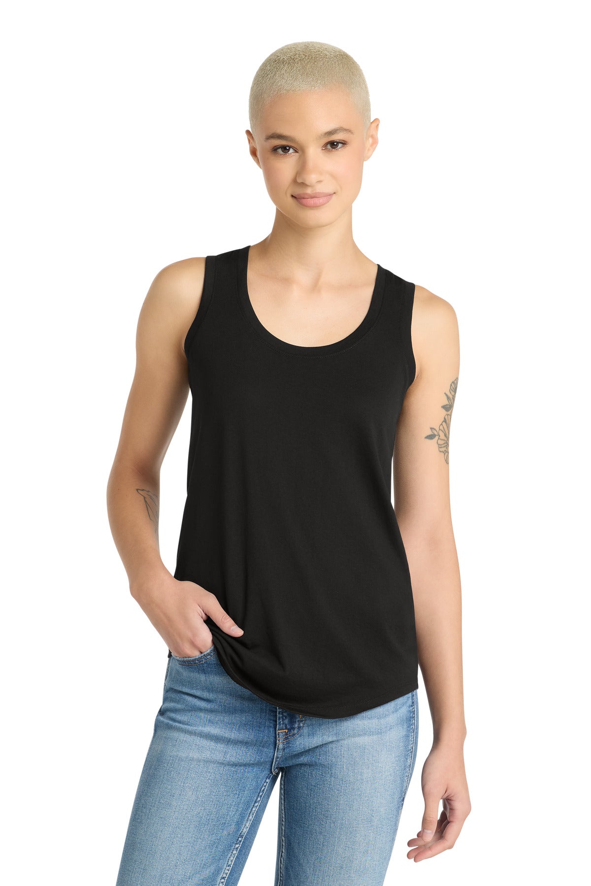 District ® Women's Perfect Tri® Racerback Tank. DM138L