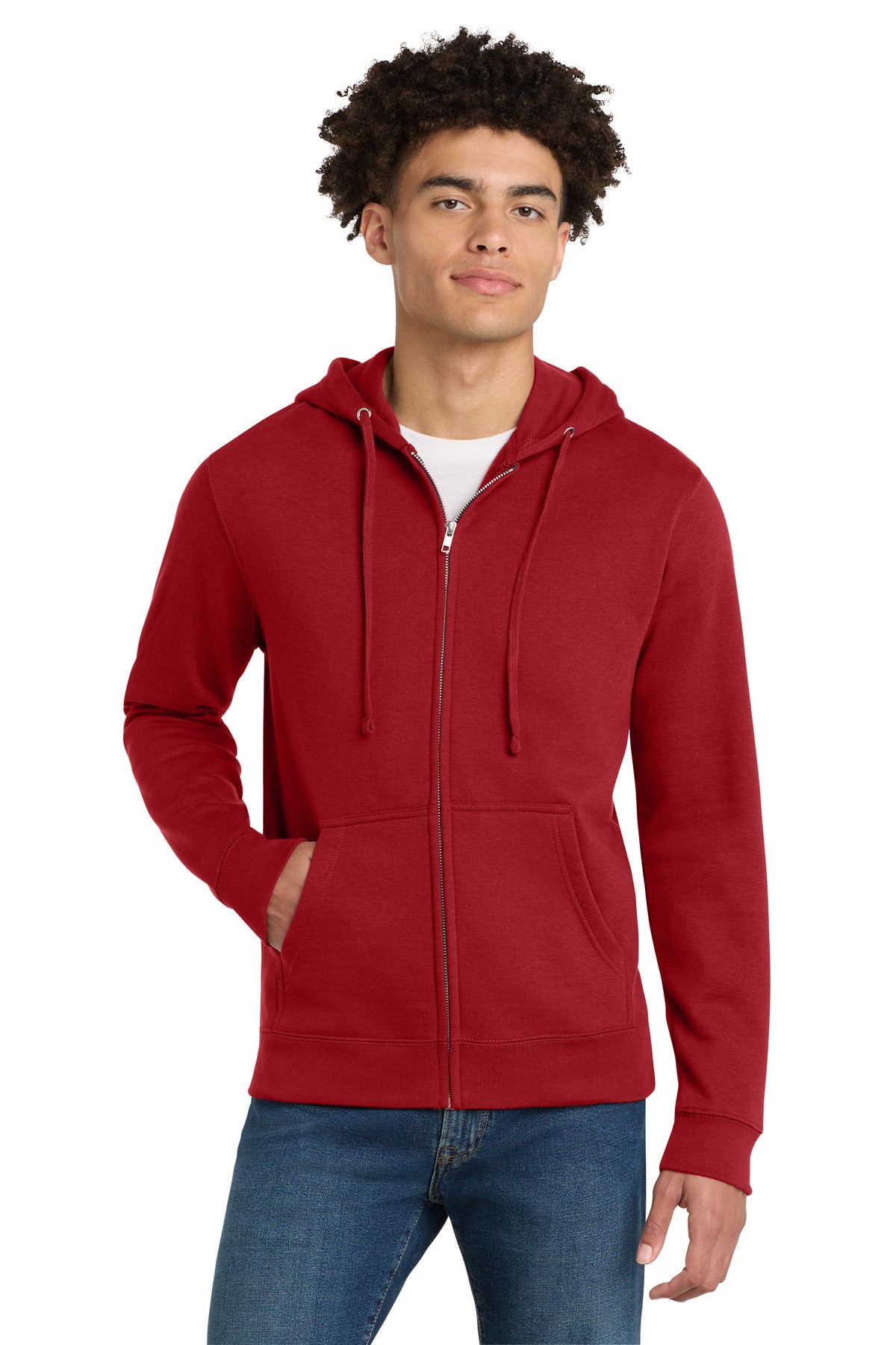 District® V.I.T.™Fleece Full-Zip Hoodie DT6102
