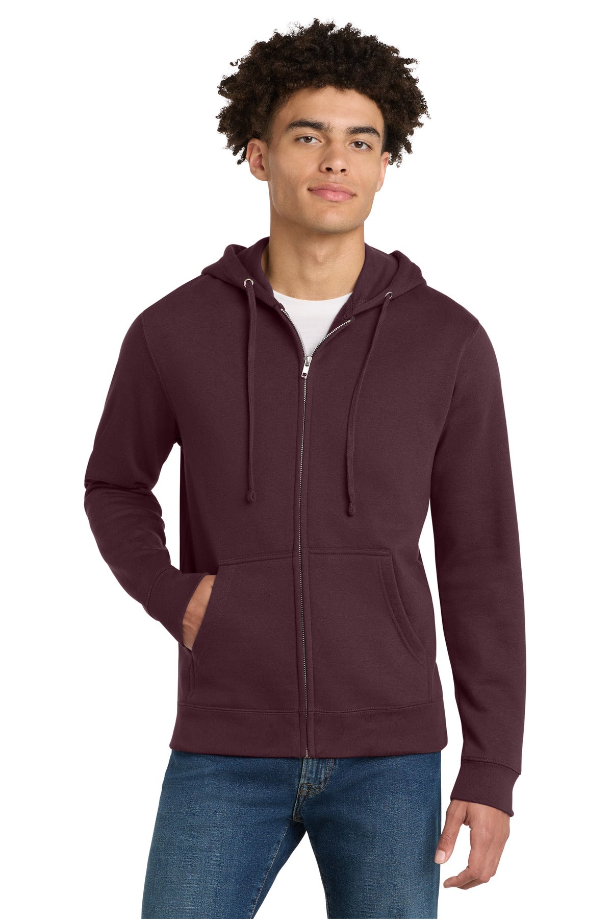 District® V.I.T.™Fleece Full-Zip Hoodie DT6102