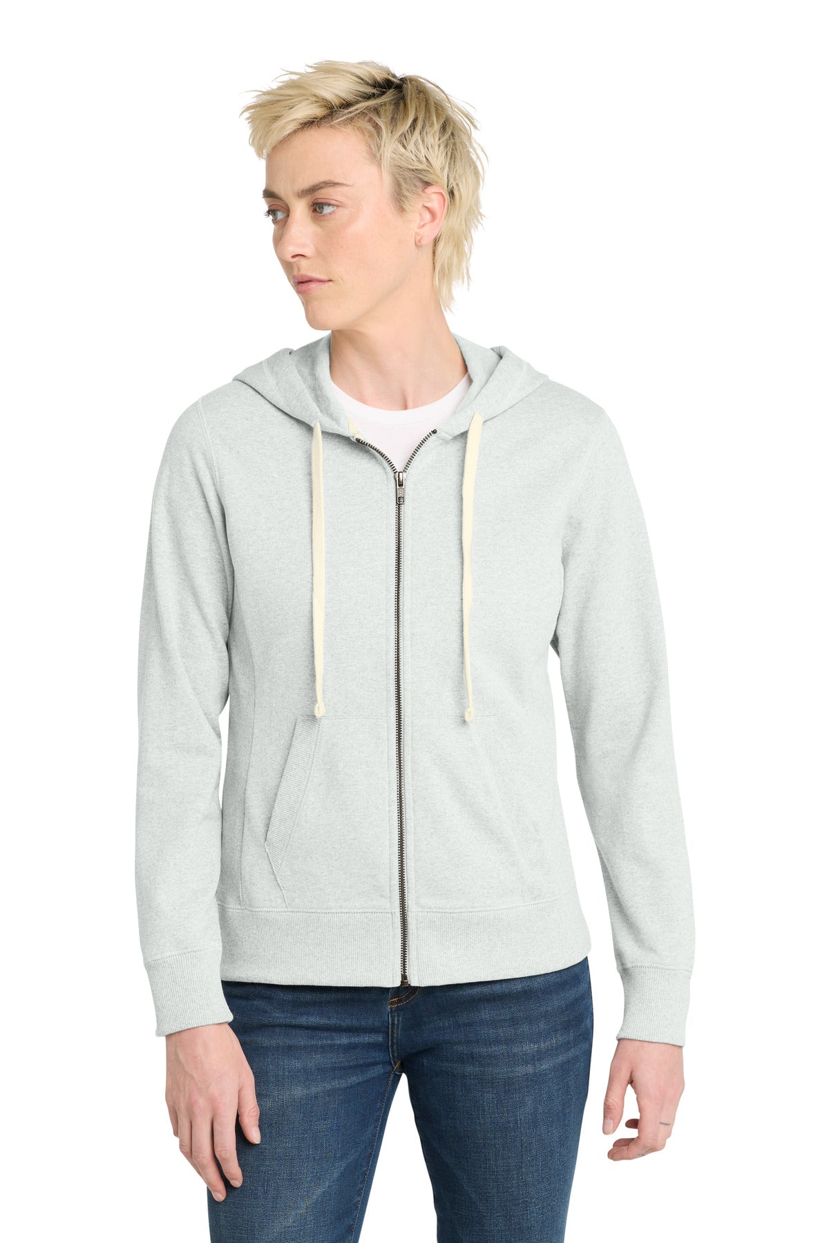 District® Women's Re-Fleece™Full-Zip Hoodie DT8103