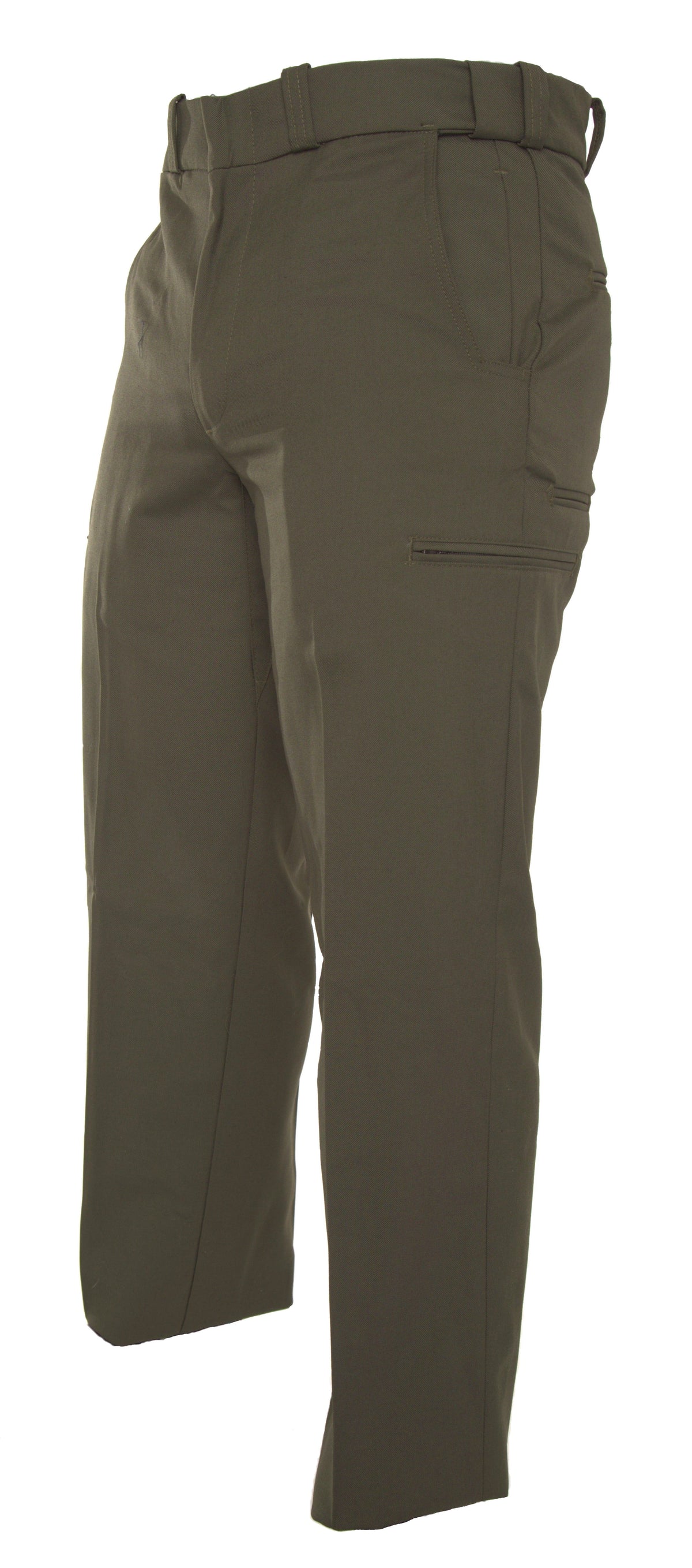 Elbeco E8449R - Prestige Wool-Blend OD Green Hidden Cargo Pocket Pants