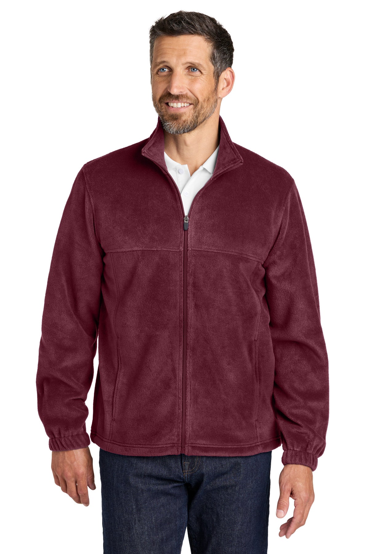 Port Authority® Plush Fleece Full-Zip Jacket F190