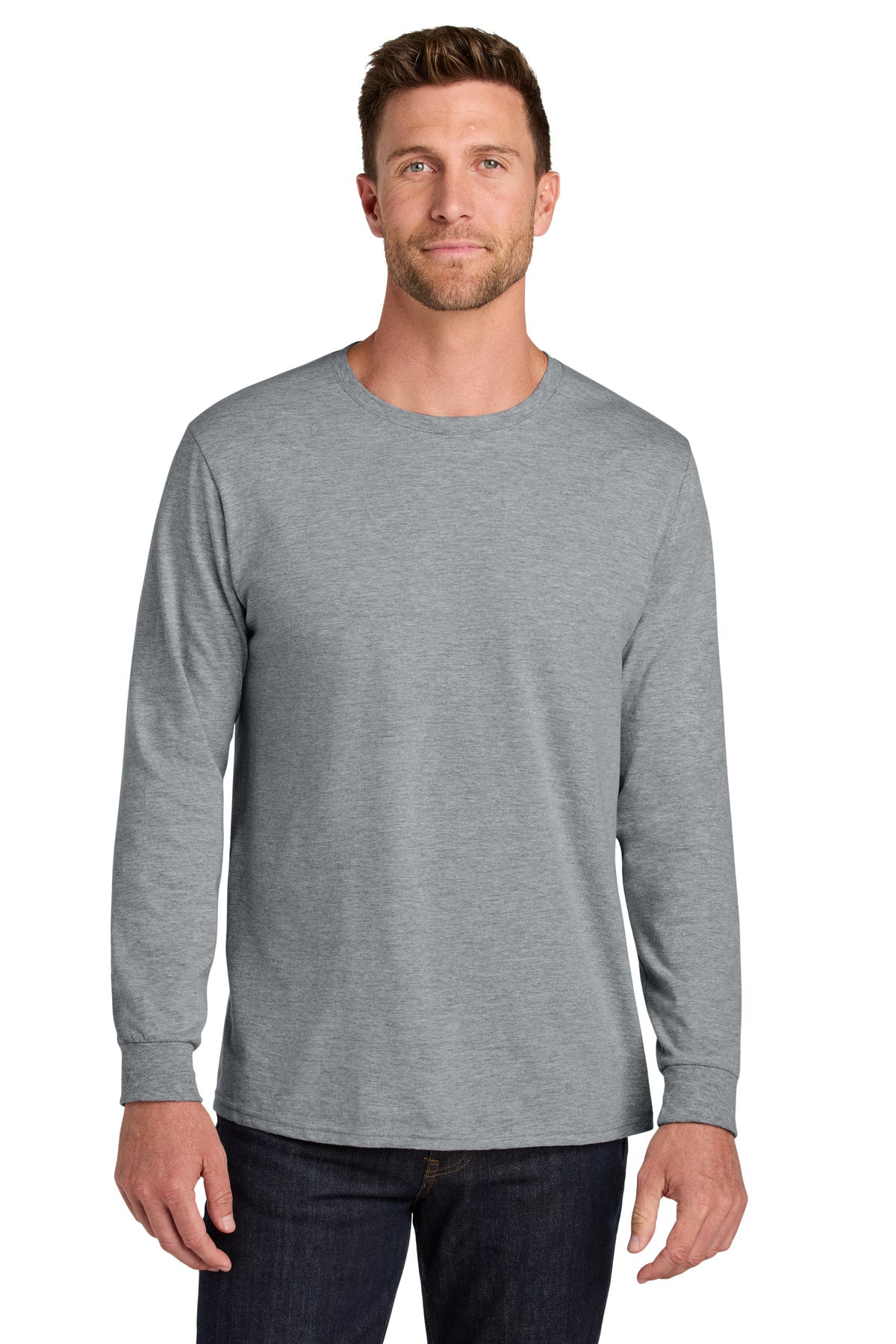 Jerzees Ultimate® Unisex Ring Spun Long Sleeve T-Shirt IC46L